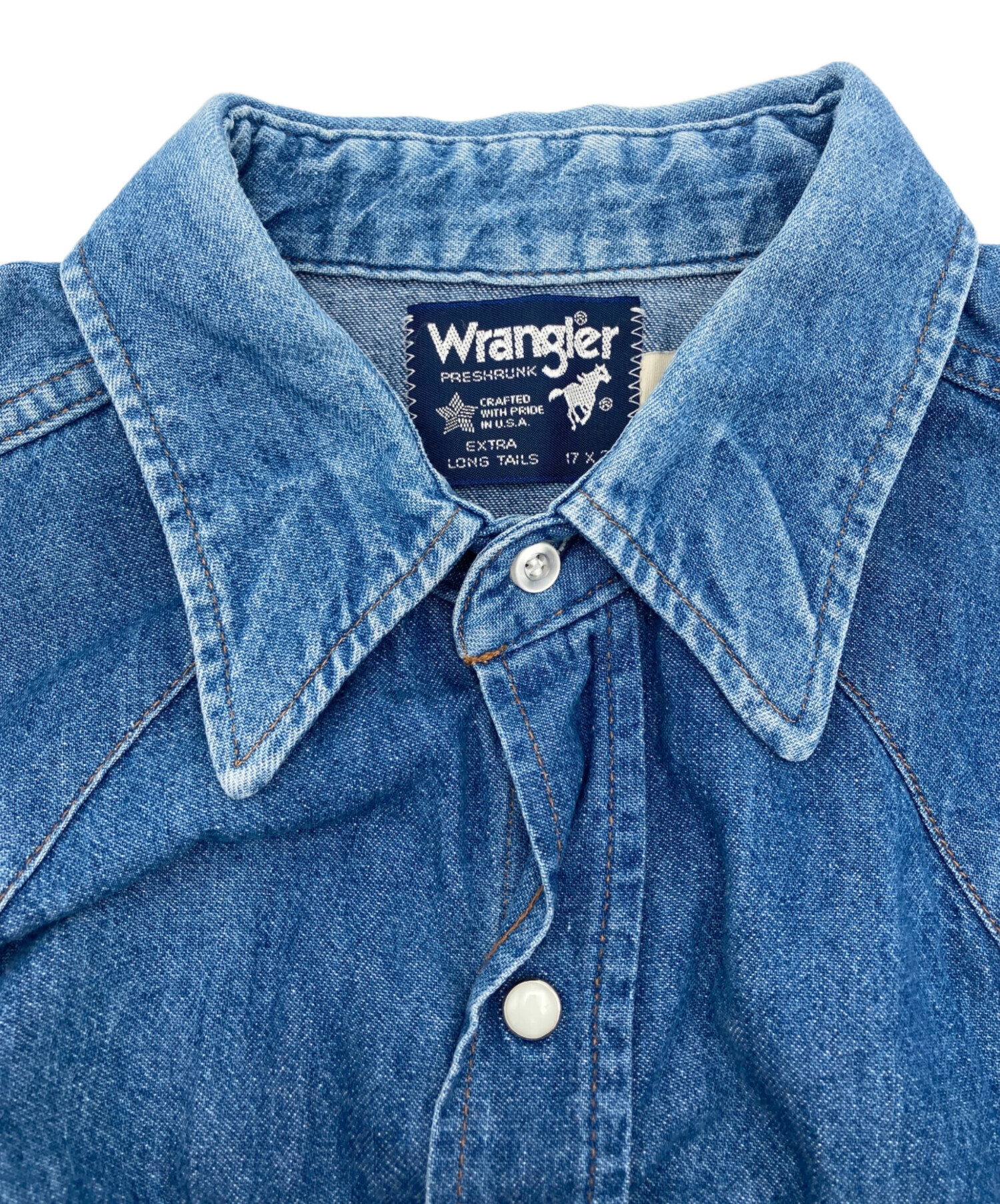 中古・古着通販】Wrangler (ラングラー) 70127MW デニムウエスタン