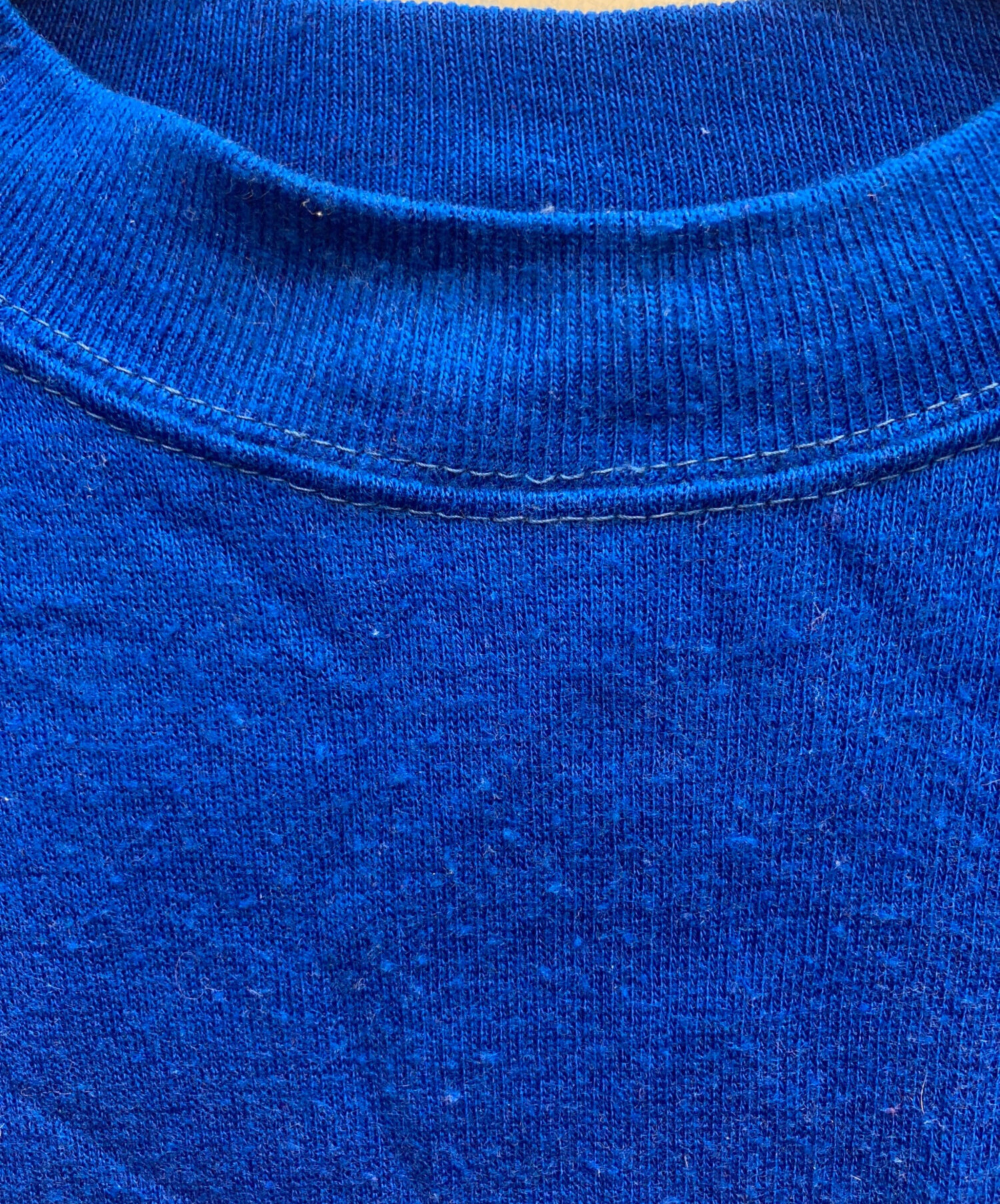 中古・古着通販】SPRUCE (スプルース) 70s アクリルスウェット ブルー