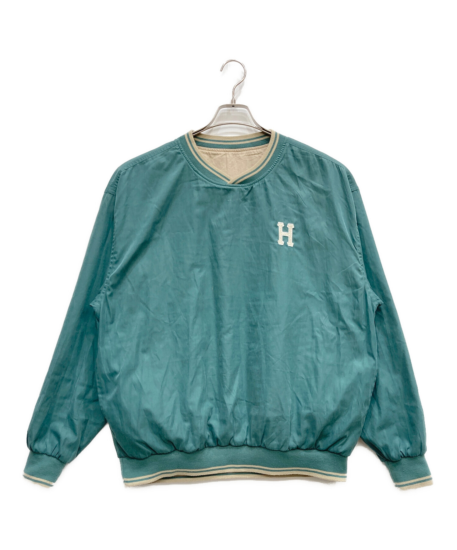 中古・古着通販】HUF (ハフ) リバーシブルナイロンプルオーバー 