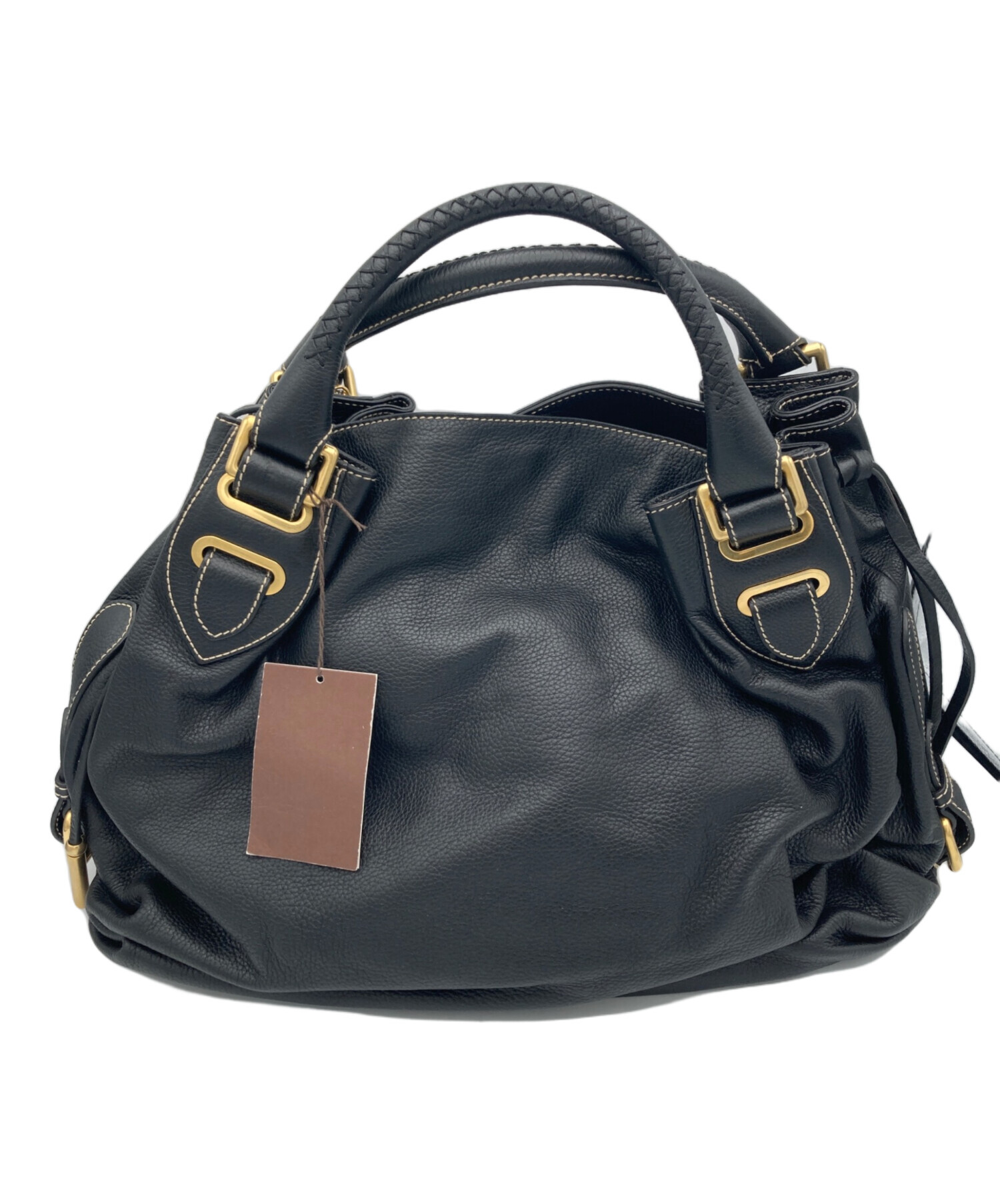 中古・古着通販】BALLY (バリー) レザートートバッグ ブラック 