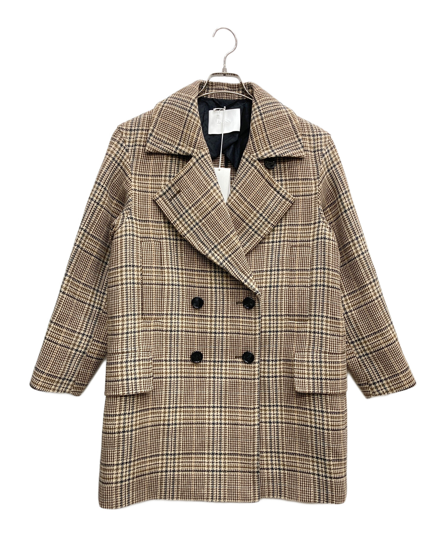 中古・古着通販】HUGO BOSS (ヒューゴ ボス) ダブルブレストコート