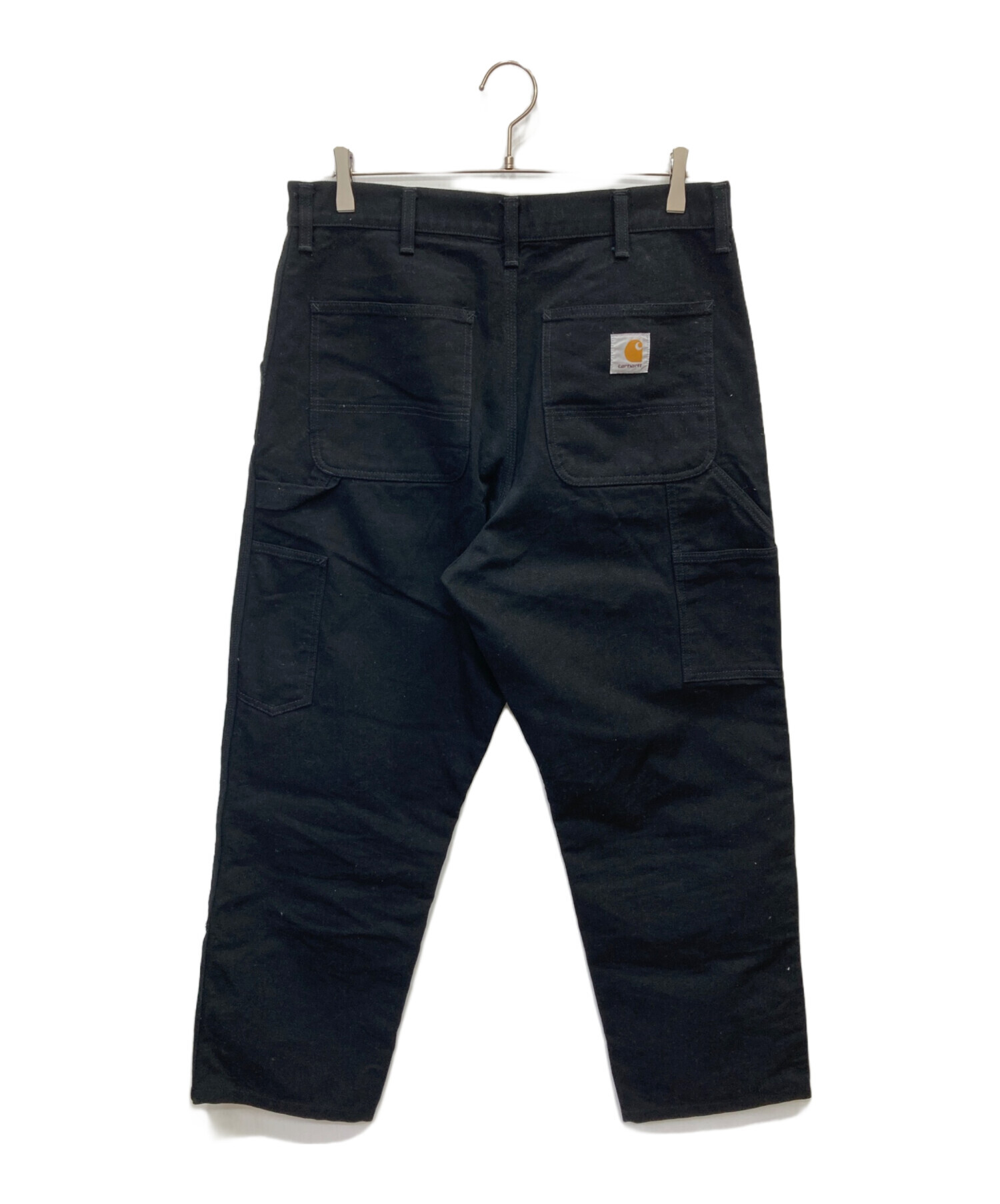 中古・古着通販】CarHartt (カーハート) DOUBLE KNEE PANT ブラック 