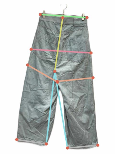 中古・古着通販】THE RERACS (ザ リラクス) THE WIDE DENIM スカイ