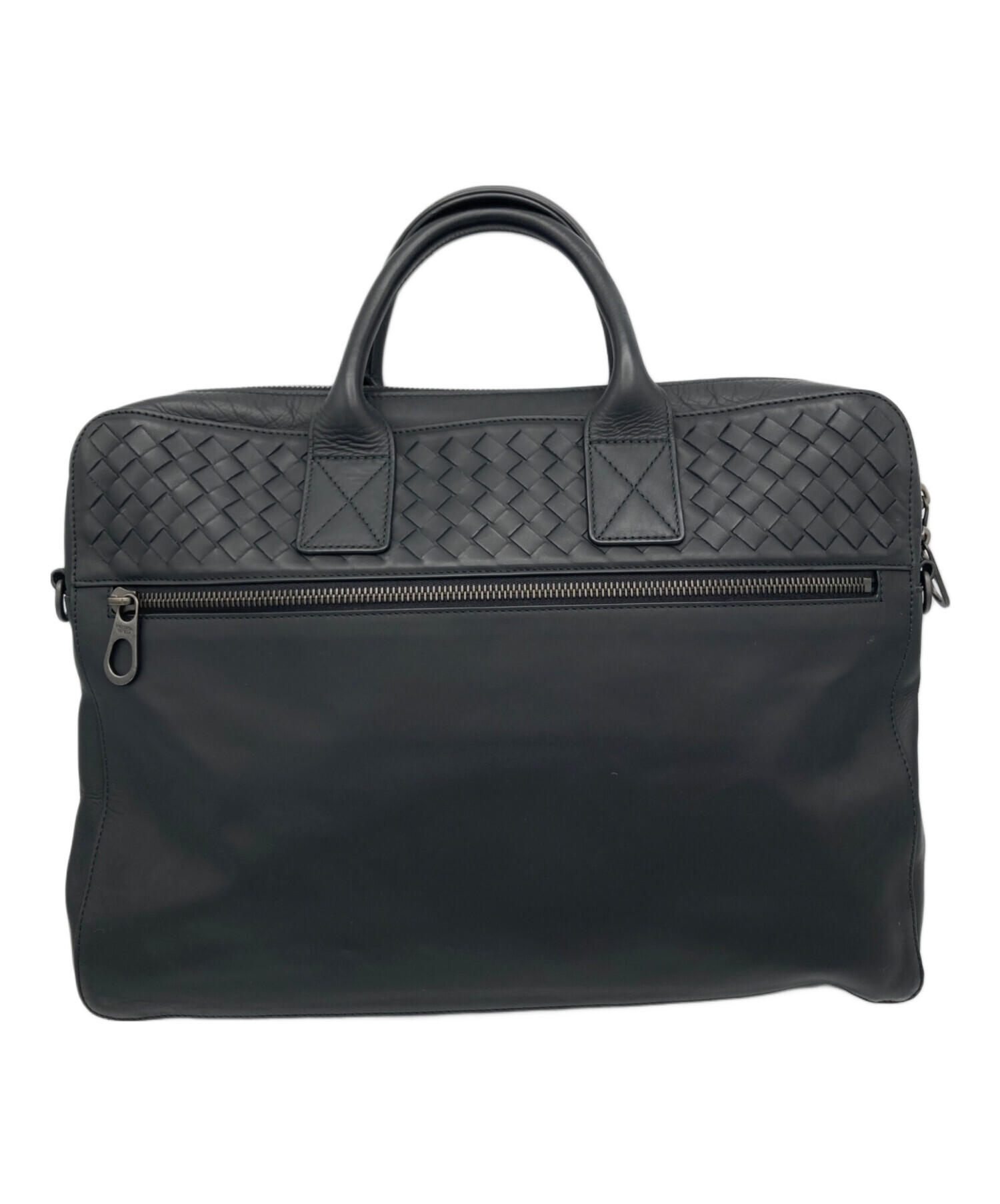 Bottega Veneta イントレチャート ブリーフケース スリム イントレチャート ブリーフケース のために メンズ で ブラック
