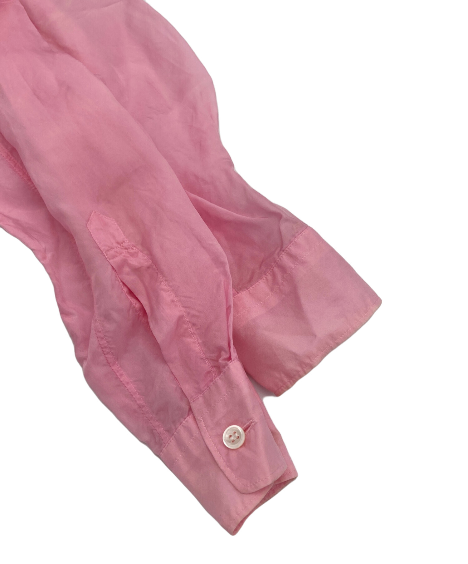 COMME des GARCONS コムデギャルソン ブラウス S ピンク 【古着】【中古】【送料無料】 中古・古着通販】COMME des GARCONS HOMME PLUS (コムデギャルソンオム