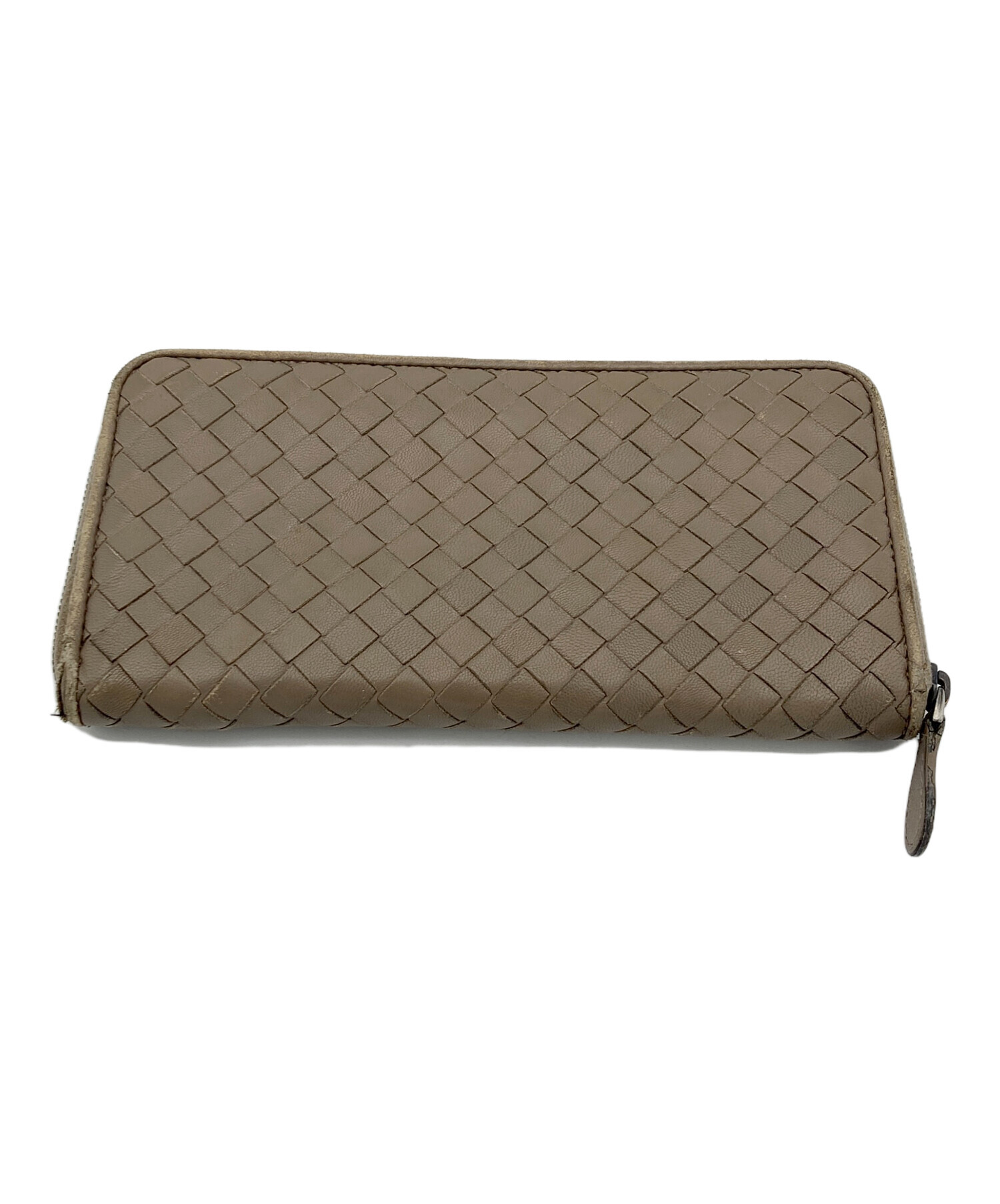 BOTTEGA VENETA ボッテガベネタ 財布・ケース  ベージュ 【古着】【中古】【送料無料】 中古・古着通販】BOTTEGA VENETA (ボッテガベネタ) NAPPA イントレ