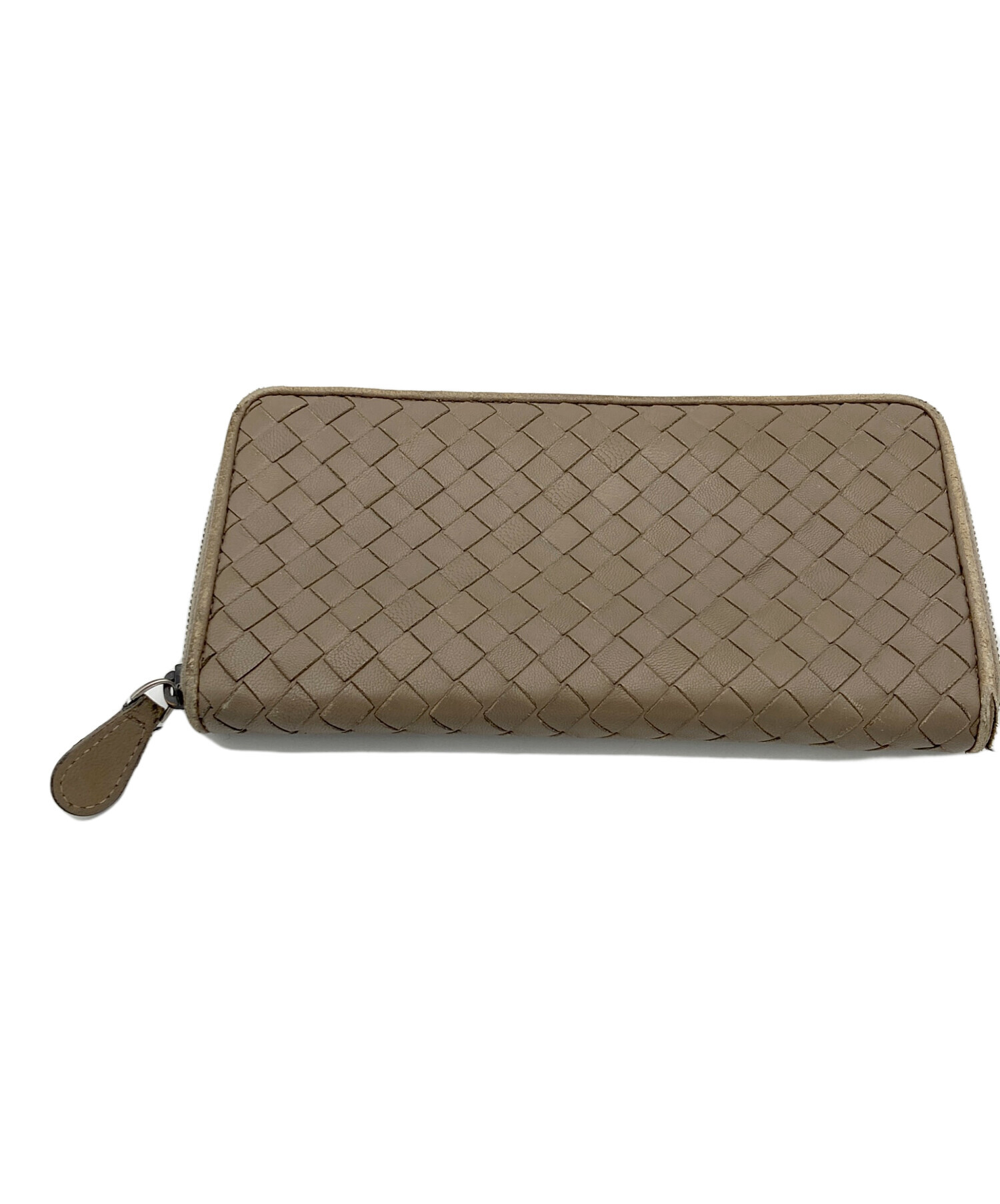 BOTTEGA VENETA ボッテガベネタ 財布・ケース  茶 【古着】【中古】【送料無料】 中古・古着通販】BOTTEGA VENETA (ボッテガベネタ) 2つ折りラウンド