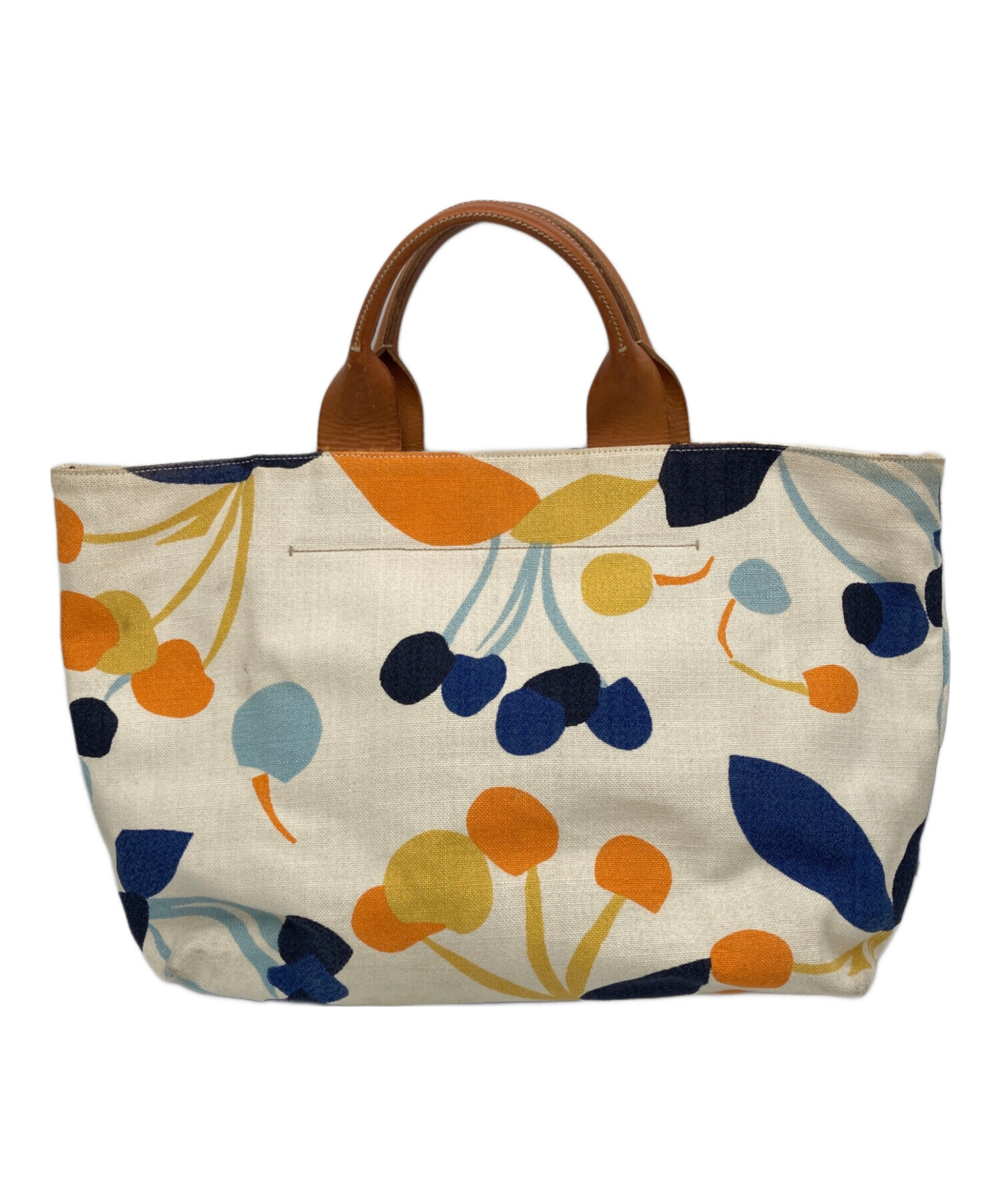 中古・古着通販】MIU MIU (ミュウミュウ) 花柄キャンバストートバッグ