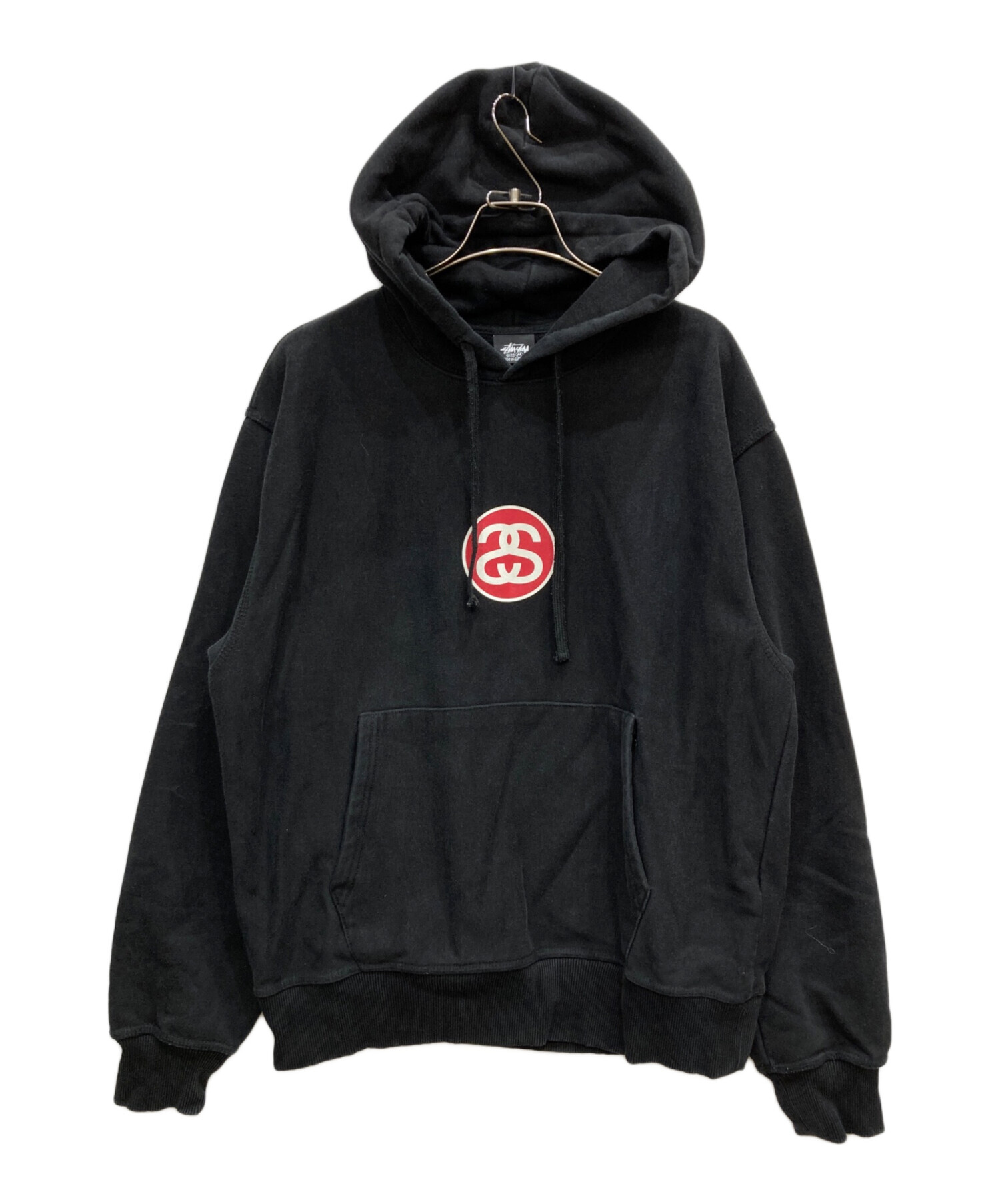 中古・古着通販】stussy (ステューシー) SS Link Logo Hoodie ブラック
