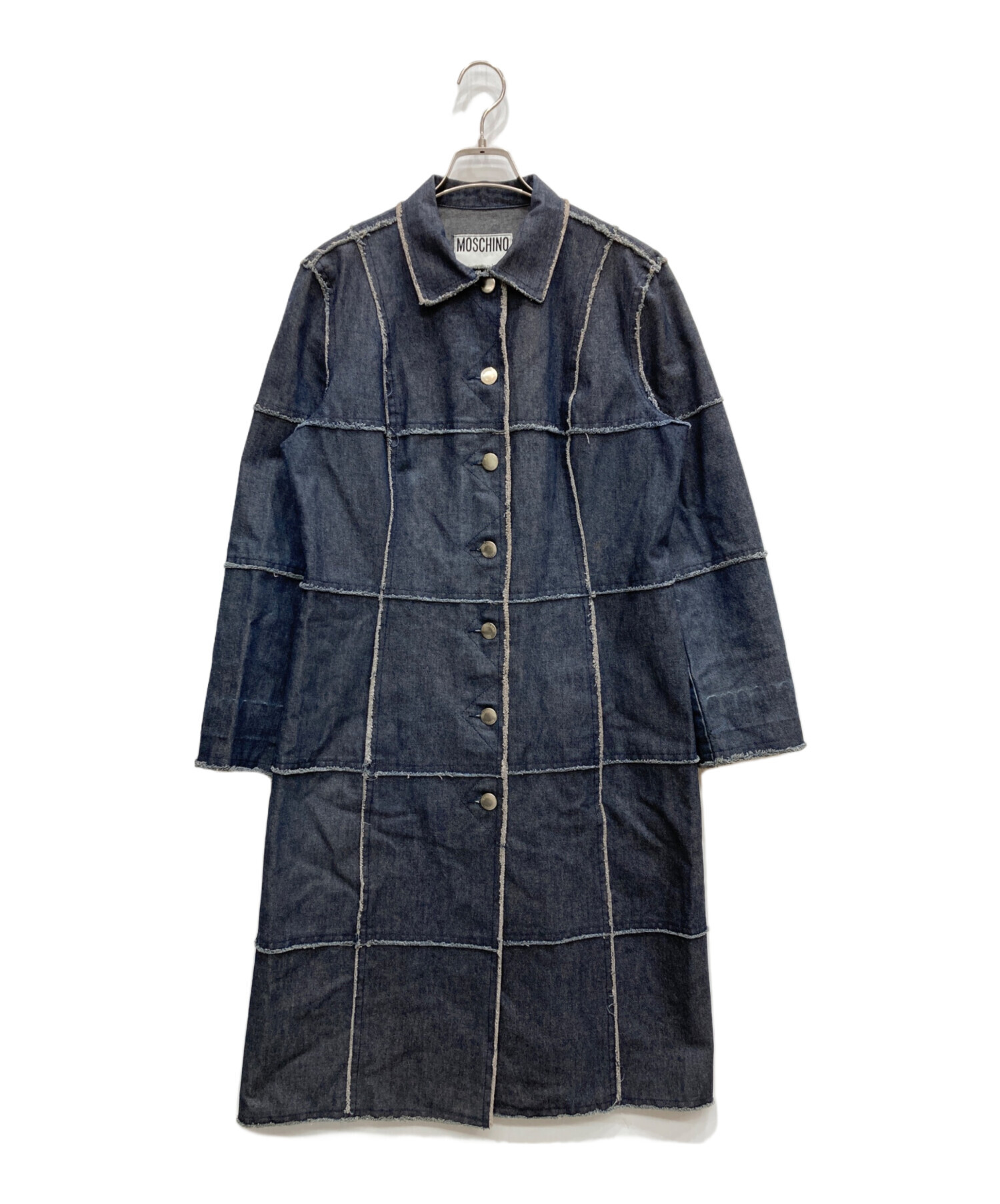 中古・古着通販】MOSCHINO (モスキーノ) デニムコート インディゴ 