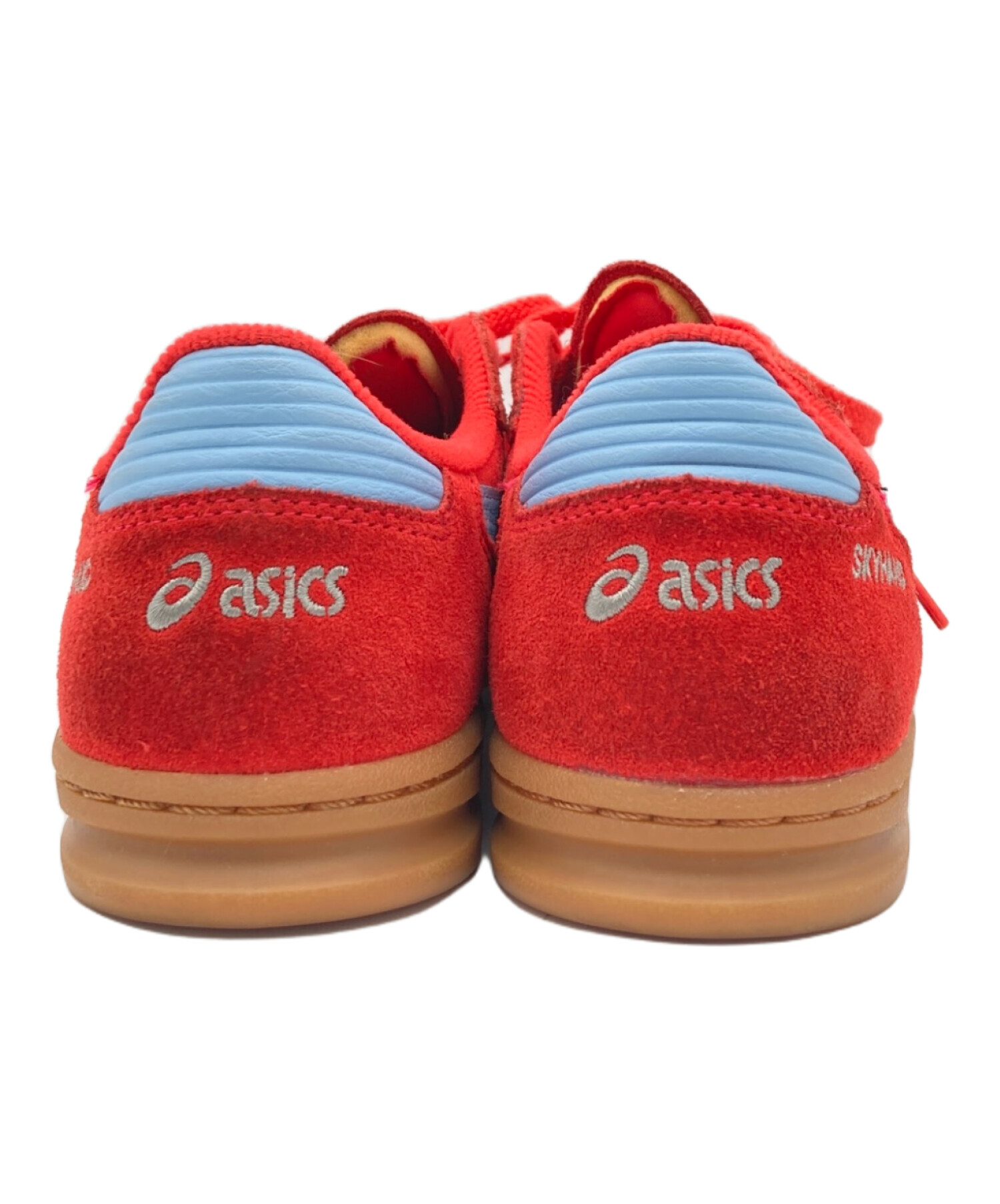 アシックス　オンライン限定　青　赤　激レア　廃盤 中古・古着通販】asics (アシックス) SKYHAND OG レッド サイズ:23cm