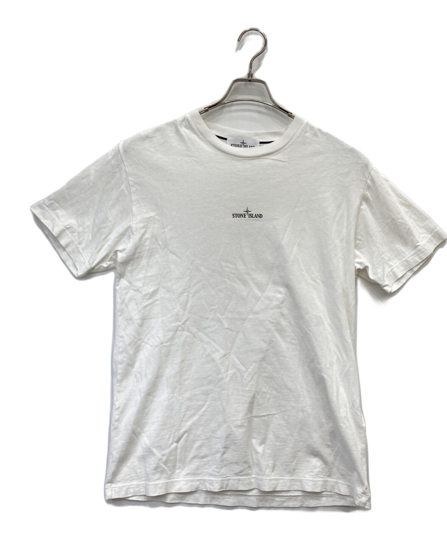 中古・古着通販】STONE ISLAND (ストーンアイランド) ロゴTシャツ