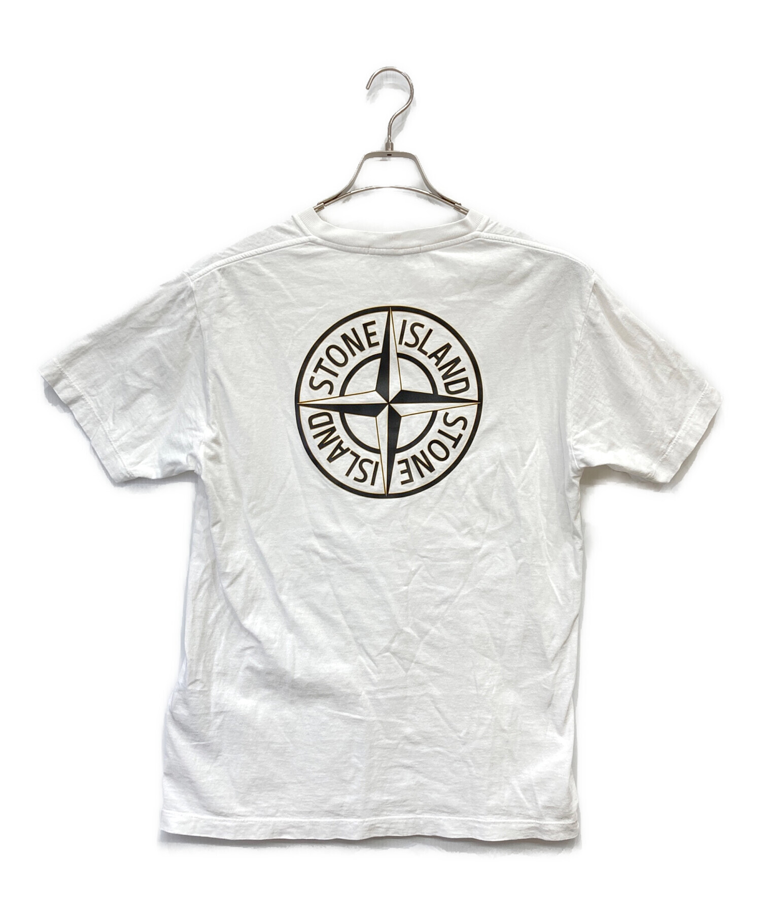 中古・古着通販】STONE ISLAND (ストーンアイランド) ロゴTシャツ