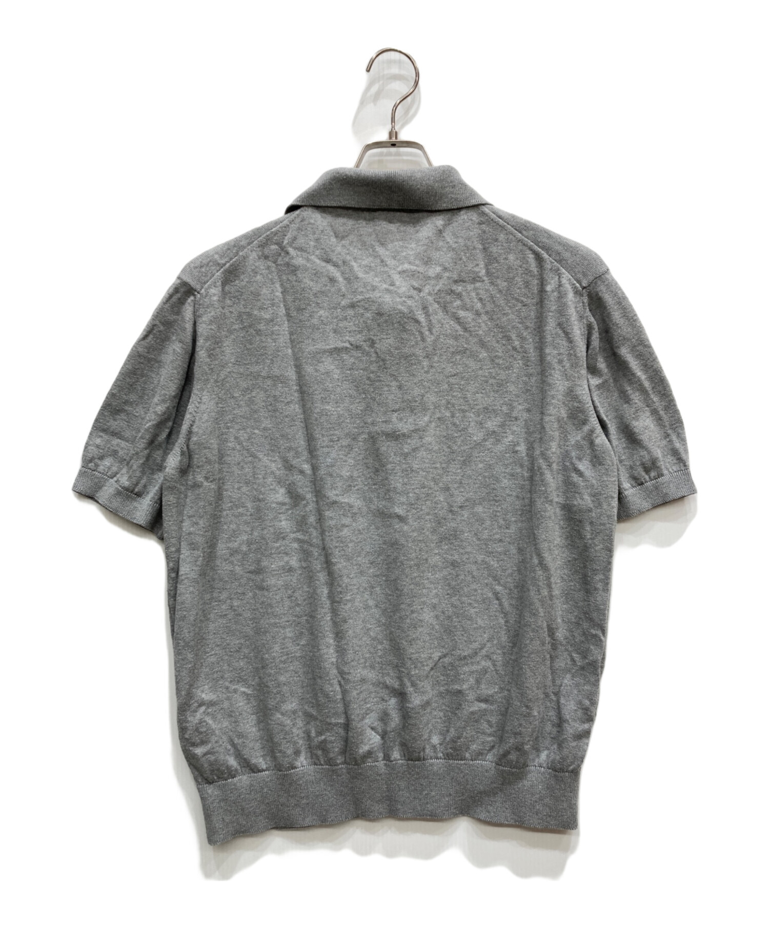 【中古】ancellm ポロシャツ 2 グレー 中古・古着通販】ANCELLM (アンセルム) ポロシャツ / S/S POLO SHIRT