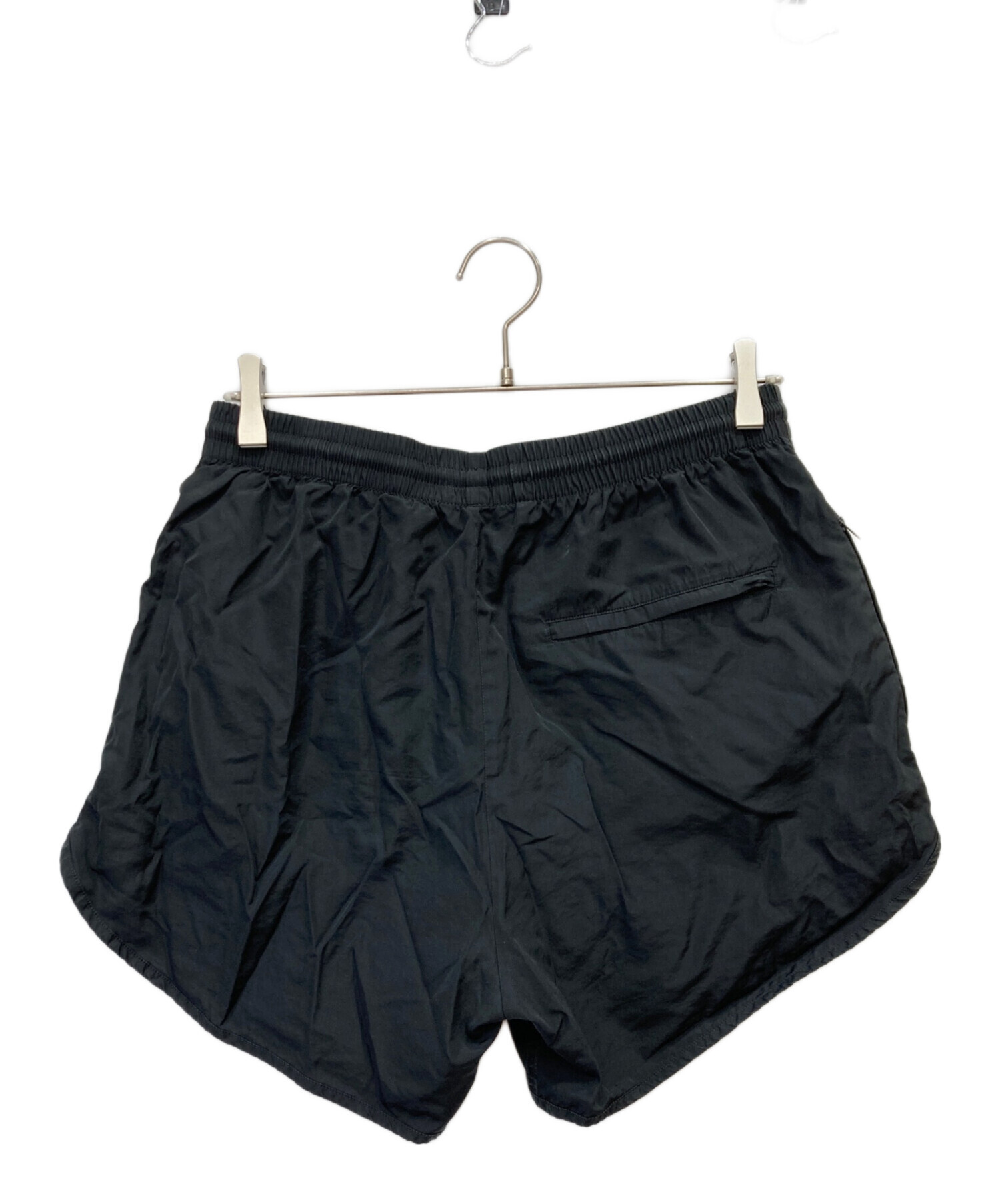 新品✨BALENCIAGA バレンシアガ　ハーフパンツ　ブラック　ロゴ入り 中古・古着通販】BALENCIAGA (バレンシアガ) ハーフパンツ ブラック