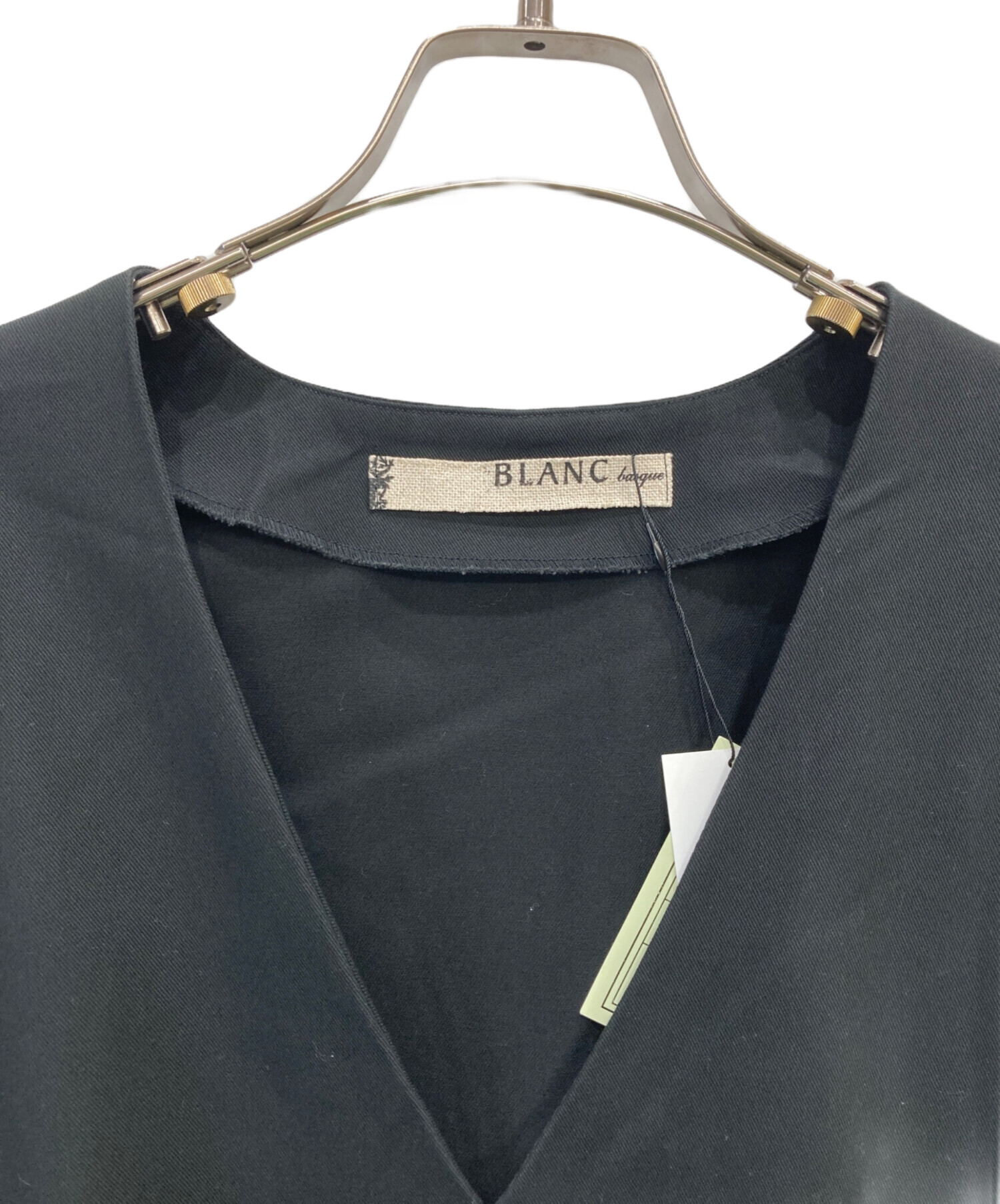 中古・古着通販】BLANC basque (ブランバスク) ノースリーブワンピース 