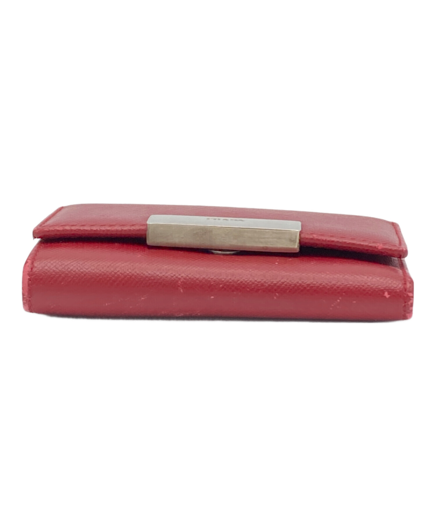 中古・古着通販】PRADA (プラダ) 6連キーケース レッド｜ブランド
