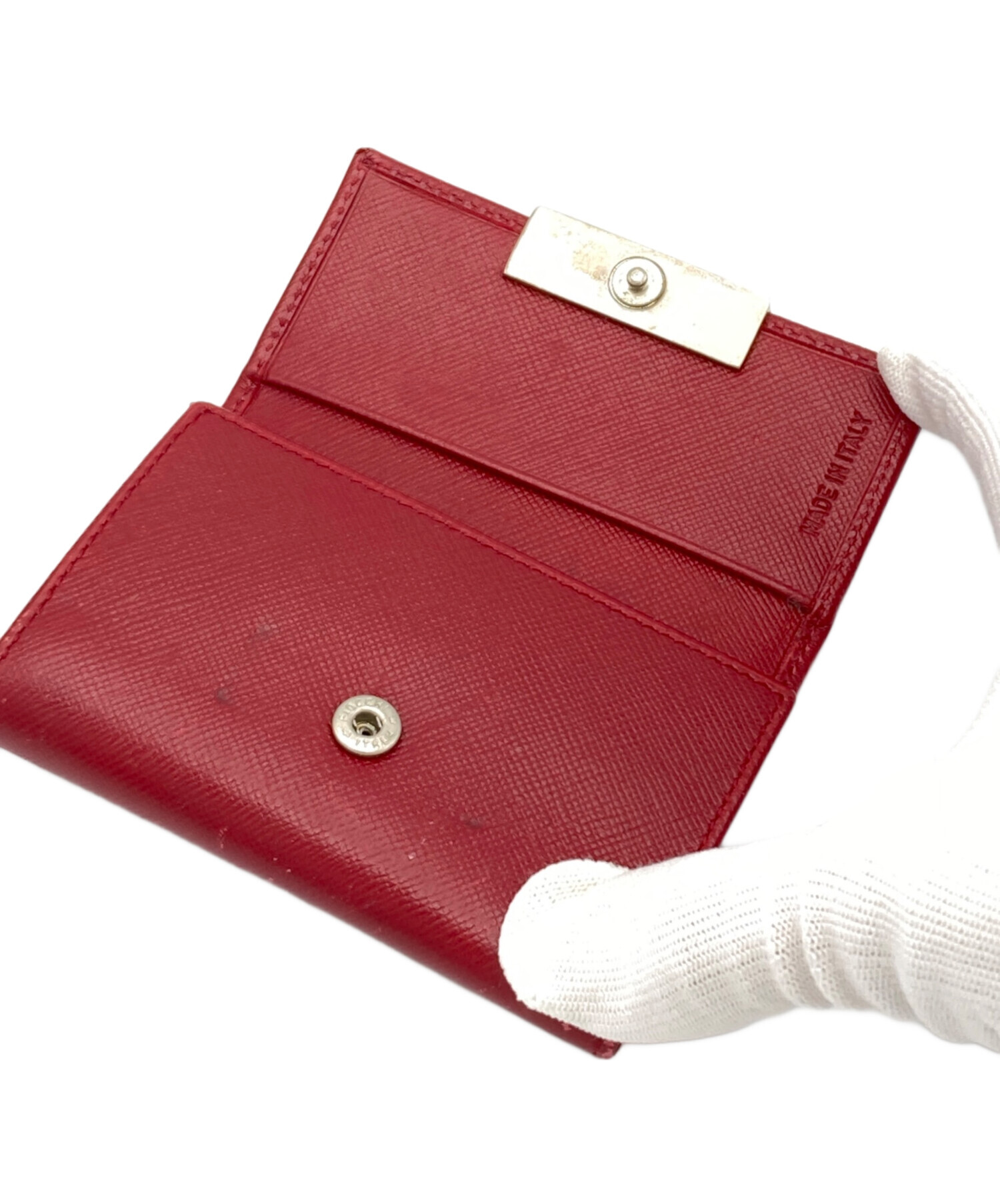 中古・古着通販】PRADA (プラダ) 6連キーケース レッド｜ブランド