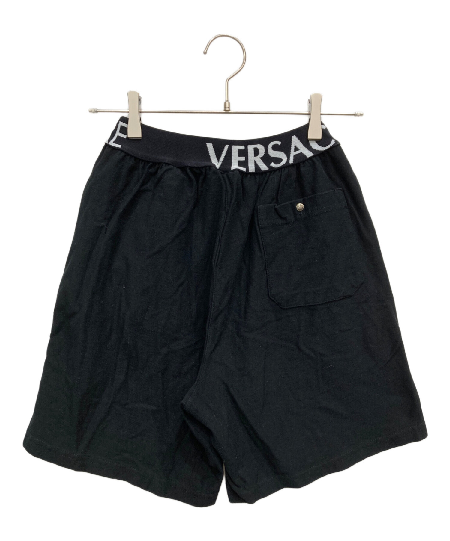 中古・古着通販】VERSACE (ヴェルサーチェ) ハーフパンツ ブラック