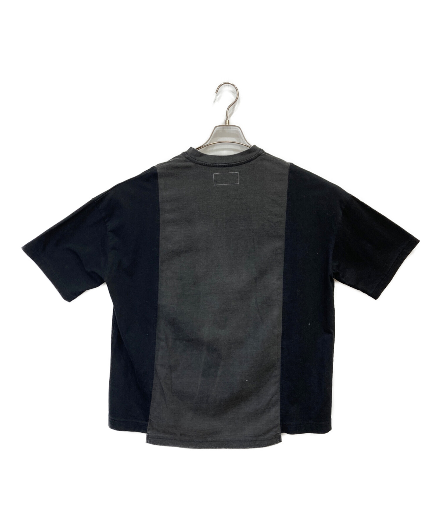 中古・古着通販】UN3D. (アンスリード) CRACK LOGO BIG T グレー