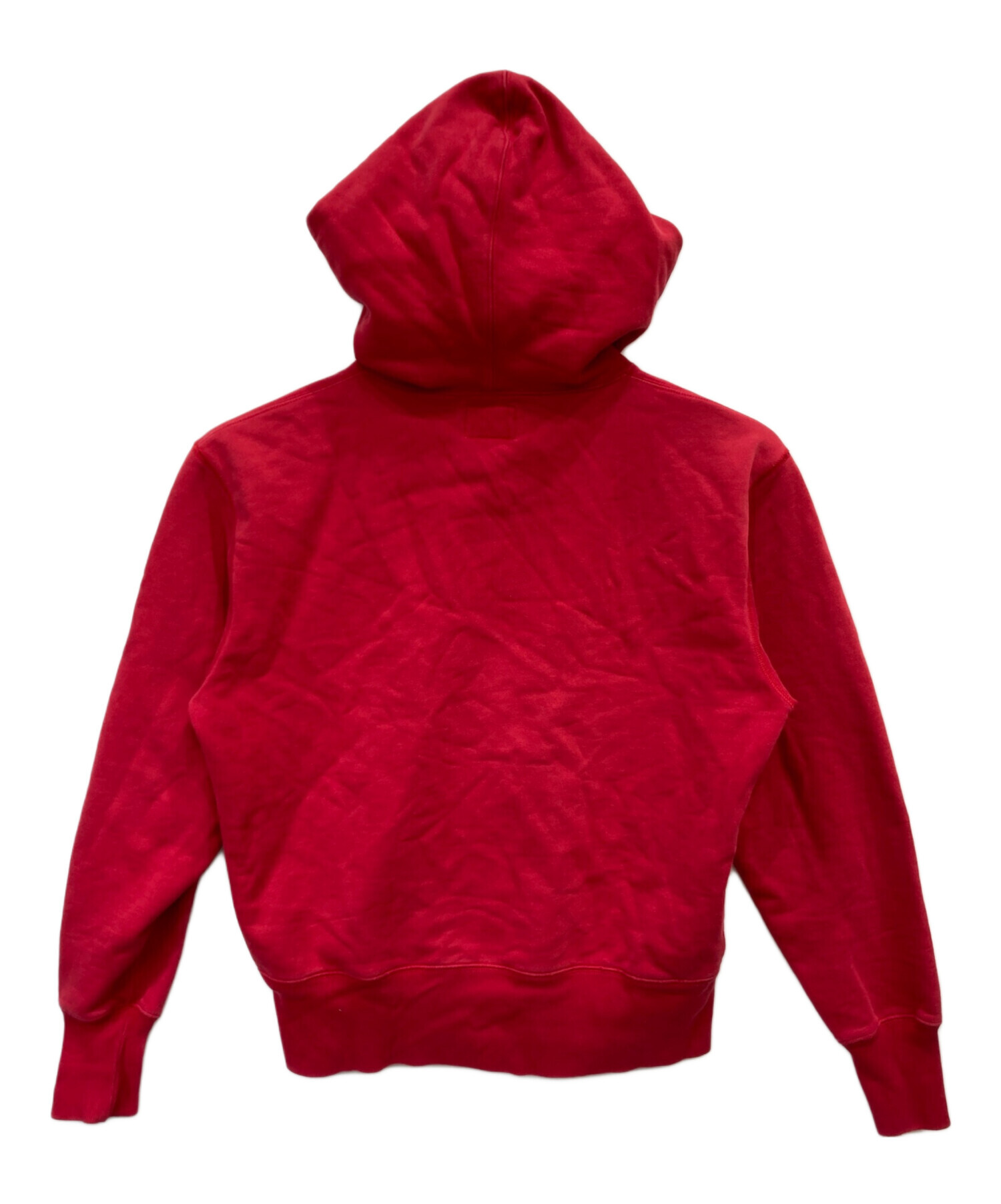 中古・古着通販】EVISU (エヴィス) ジップパーカー レッド サイズ:40