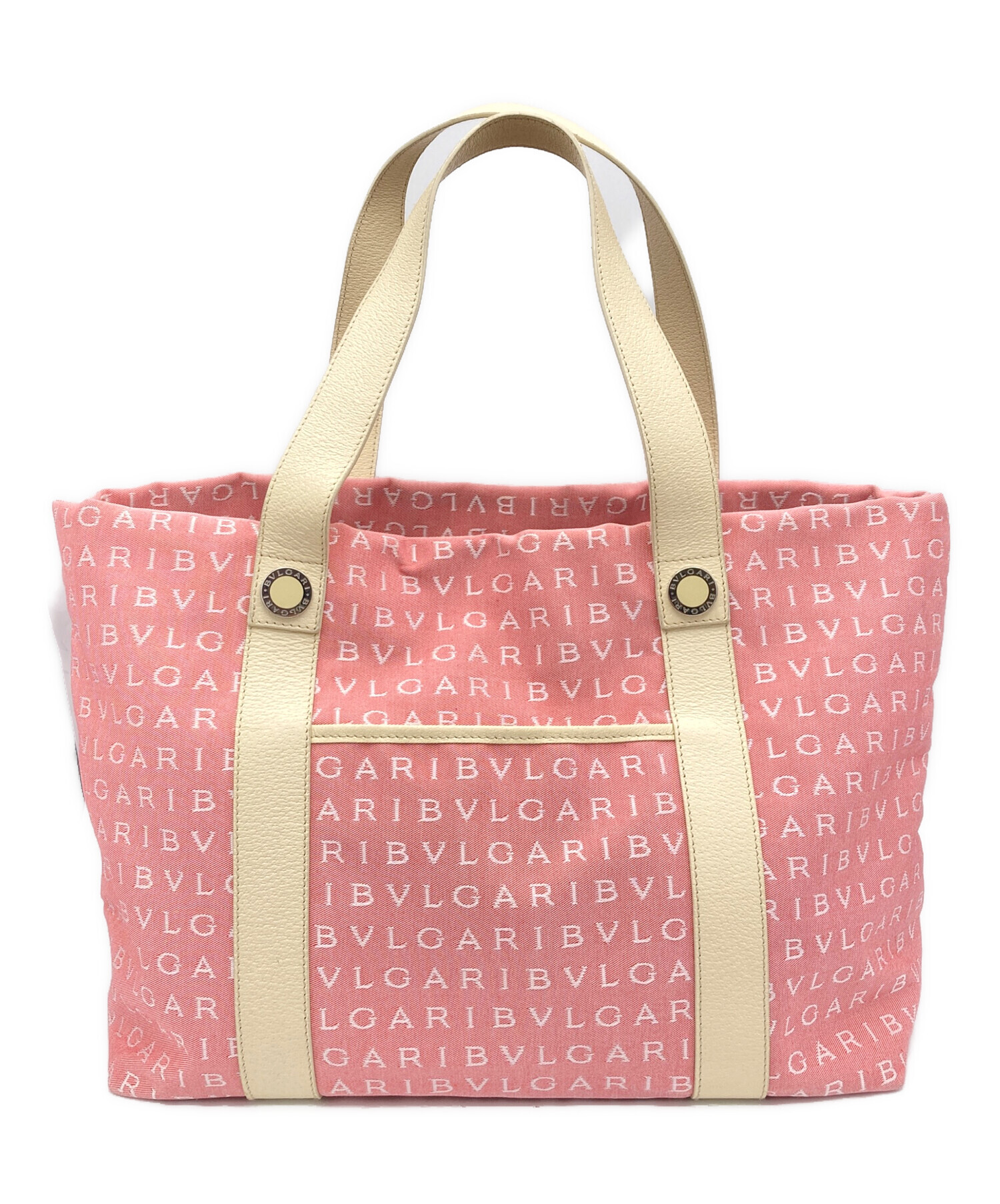 中古・古着通販】BVLGARI (ブルガリ) トートバッグ ピンク｜ブランド