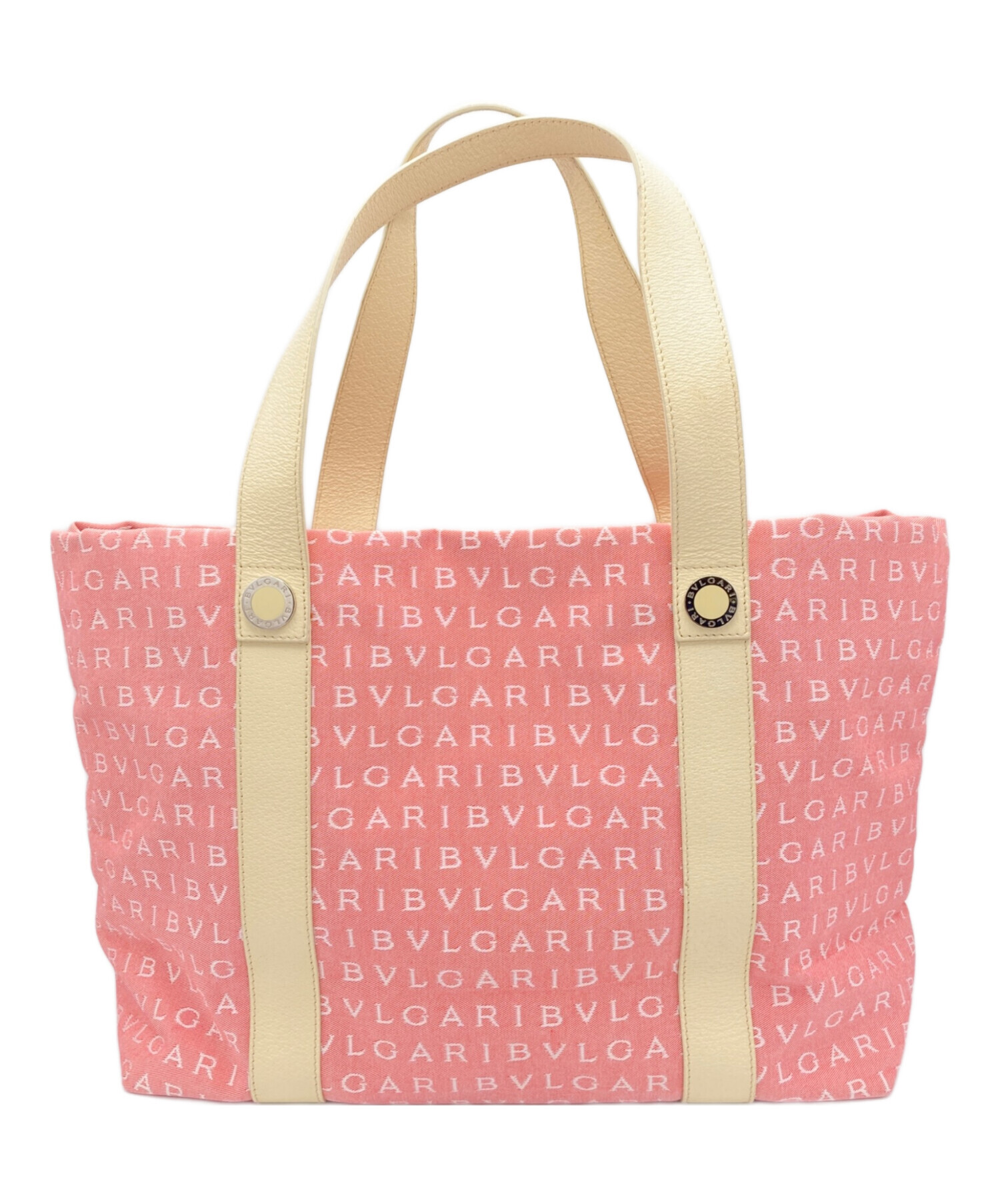 中古・古着通販】BVLGARI (ブルガリ) トートバッグ ピンク｜ブランド 
