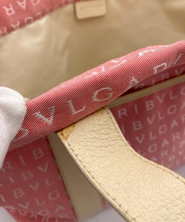 中古・古着通販】BVLGARI (ブルガリ) トートバッグ ピンク｜ブランド