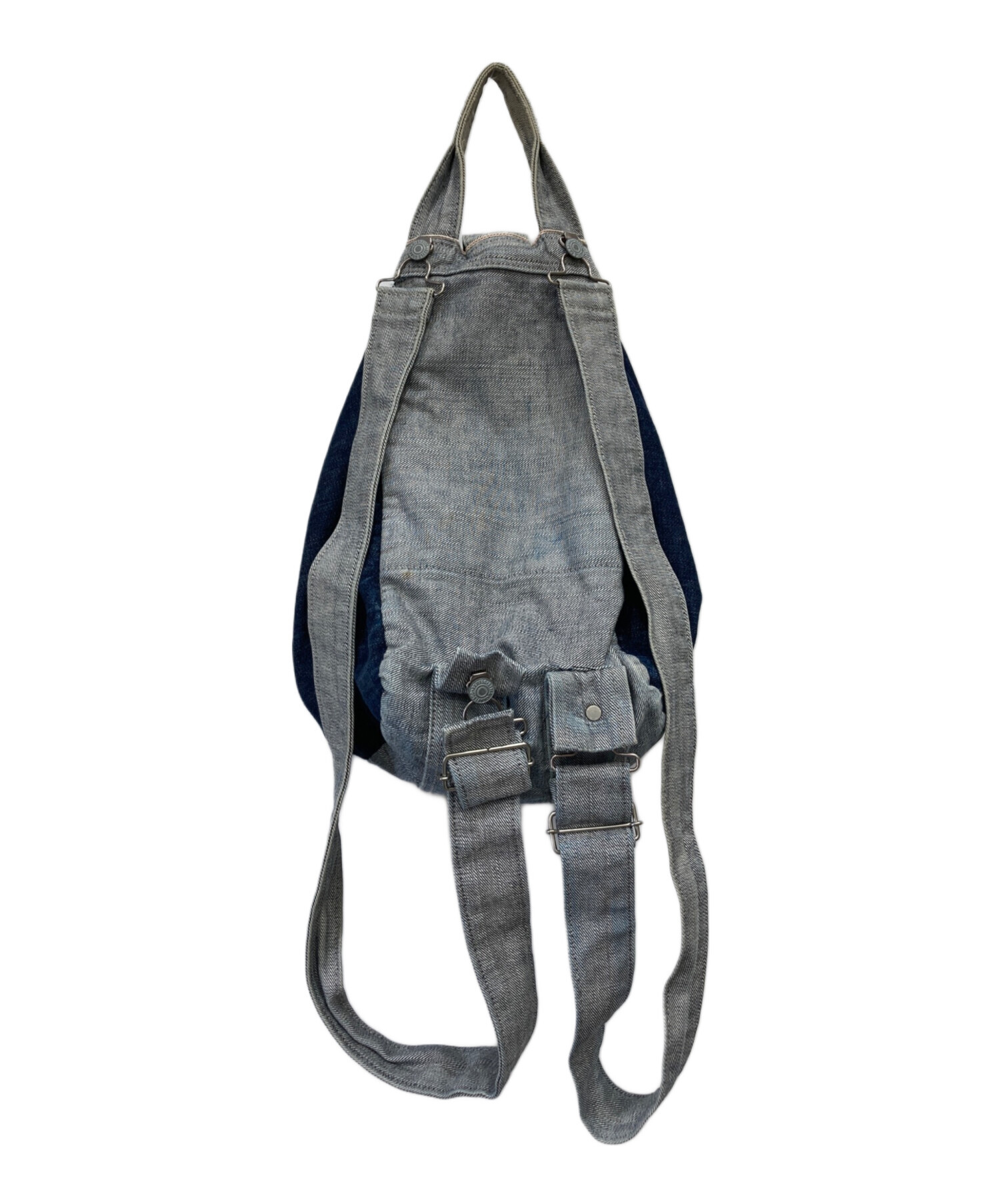 中古・古着通販】EVISU (エヴィス) 巾着型デニムリュック インディゴ