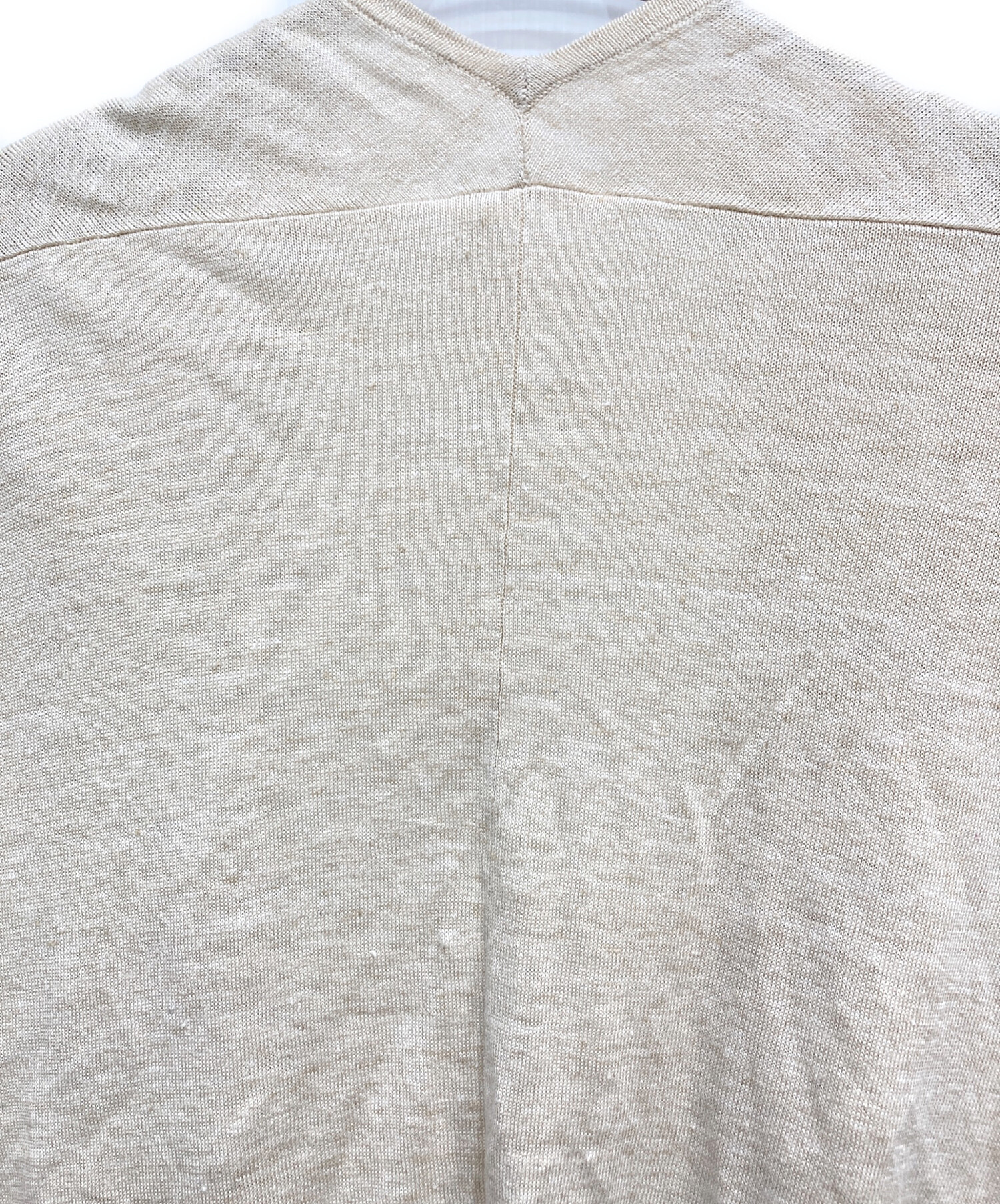 中古・古着通販】BEARDSLEY (ビアズリー) リネンカーディガン ベージュ