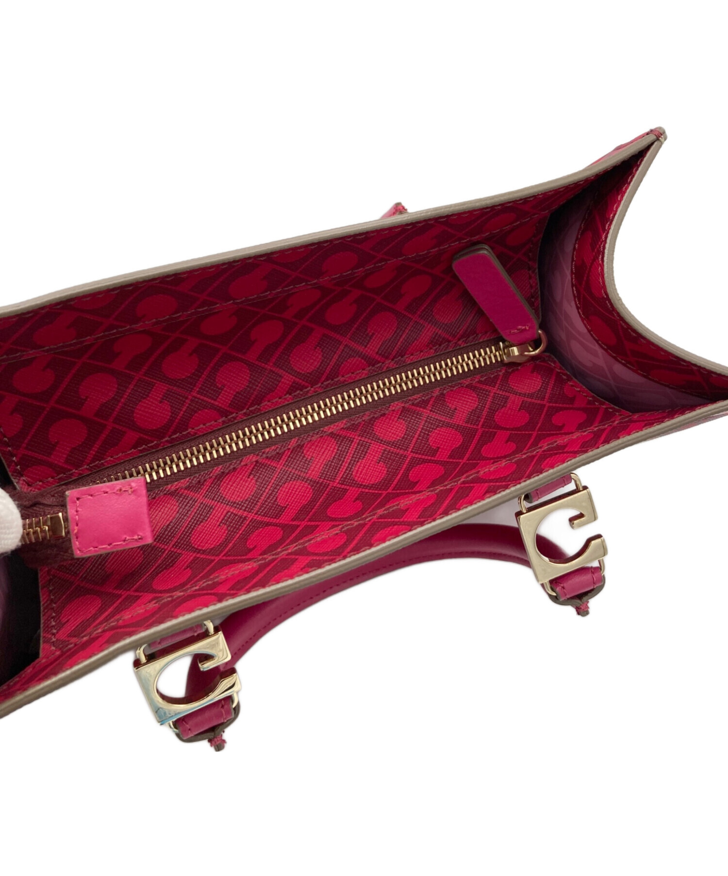 中古・古着通販】GHERARDINI (ゲラルディーニ) ハンドバッグ ピンク