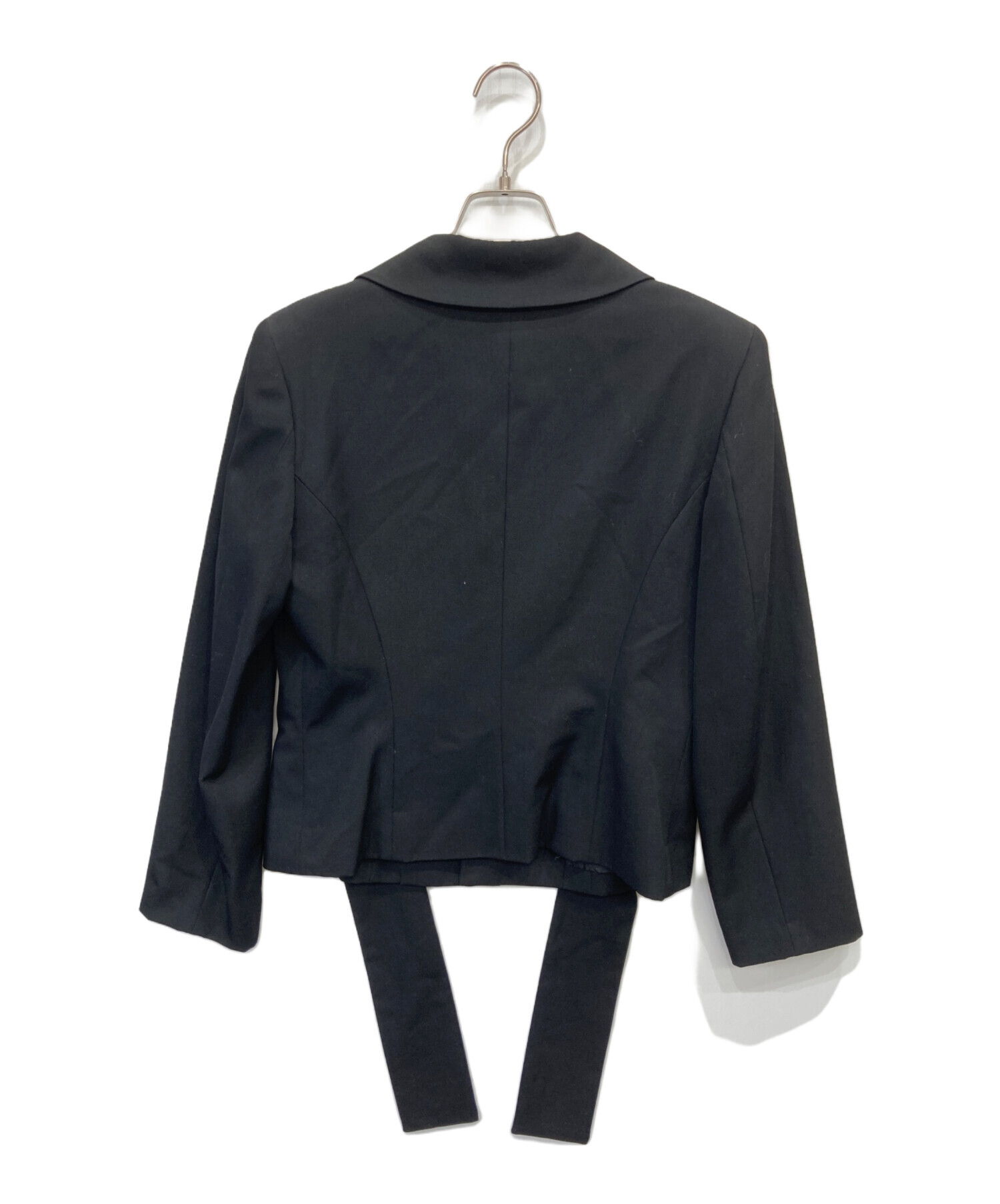 新古☆COMMEdesGARCONS☆コムデギャルソン 縮絨 ケープ ポンチョ 中古