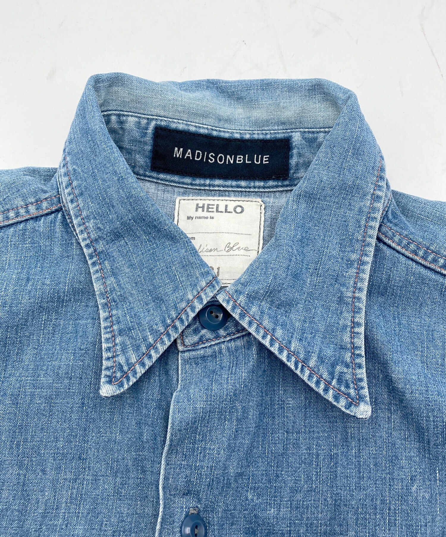 中古・古着通販】MADISON BLUE (マディソンブルー) HAMPTON CHAMBRAY