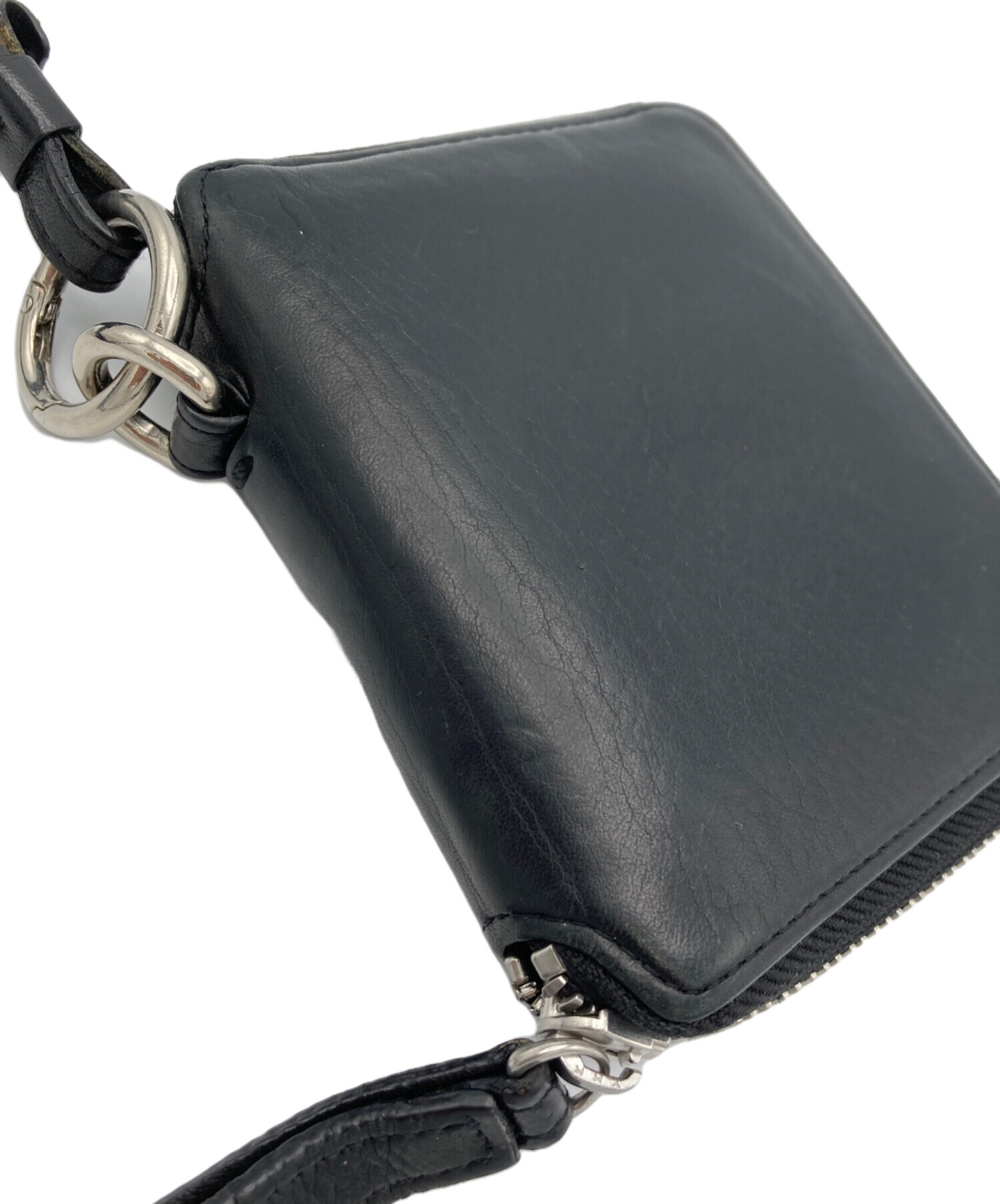 中古・古着通販】LLIFE (ライフ) SOFT STEER WALLET ブラック