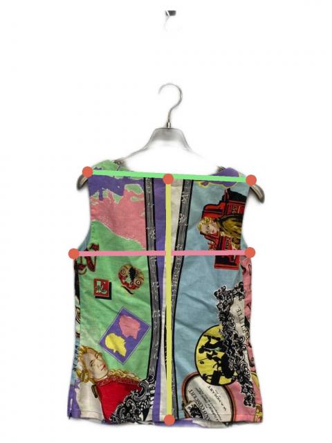 ヴェルサーチ　ヴィンテージ　トップスノースリーブシャツ Gianni Versace - ヴェルサーチ ヴィンテージ トップスノースリーブ