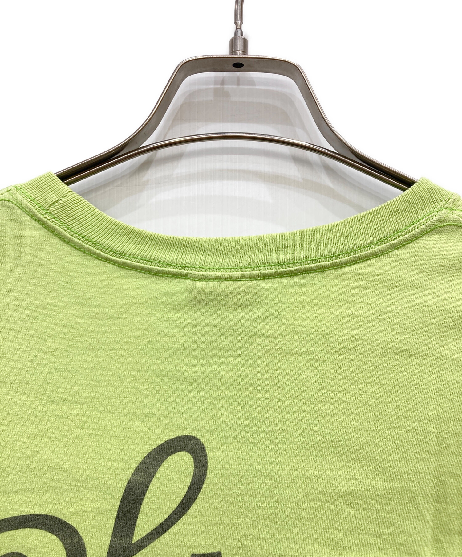 中古・古着通販】stussy (ステューシー) Tシャツ グリーン サイズ:M 