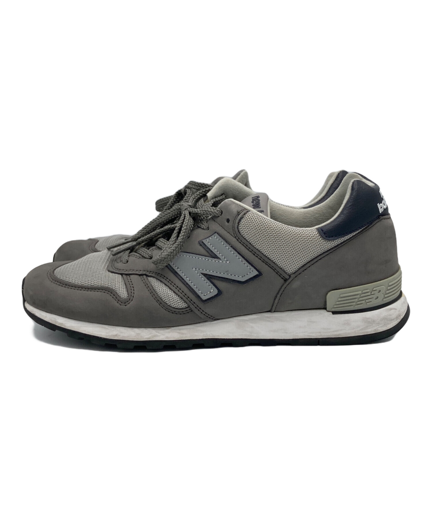 New Balance ニューバランス Tシャツ・カットソー M グレー 【古着】【中古】【送料無料】 2839014570.jpg?1775967923