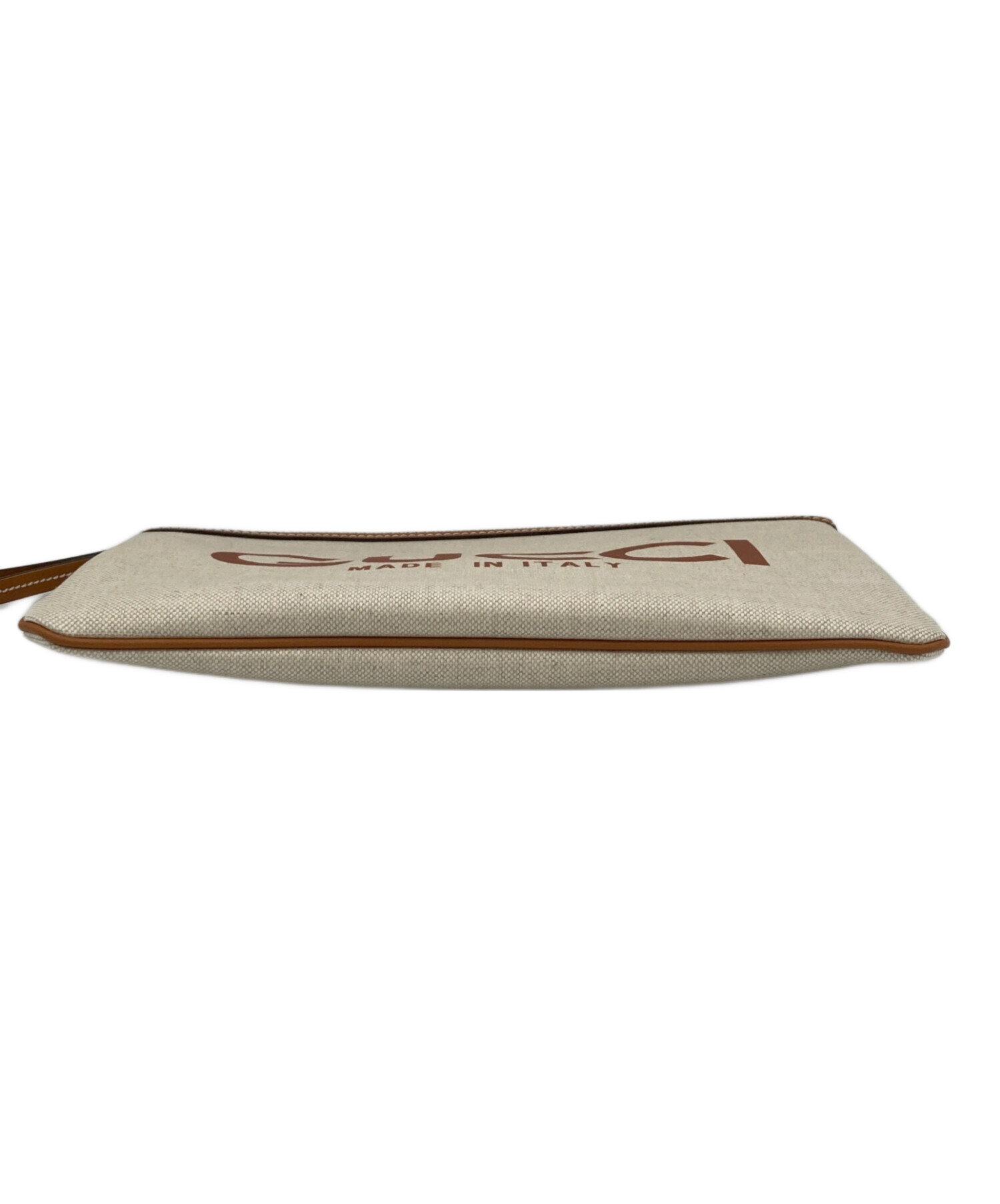 GUCCI ベージュ クラッチバッグ 中古・古着通販】GUCCI (グッチ) クラッチバッグ ベージュ｜ブランド