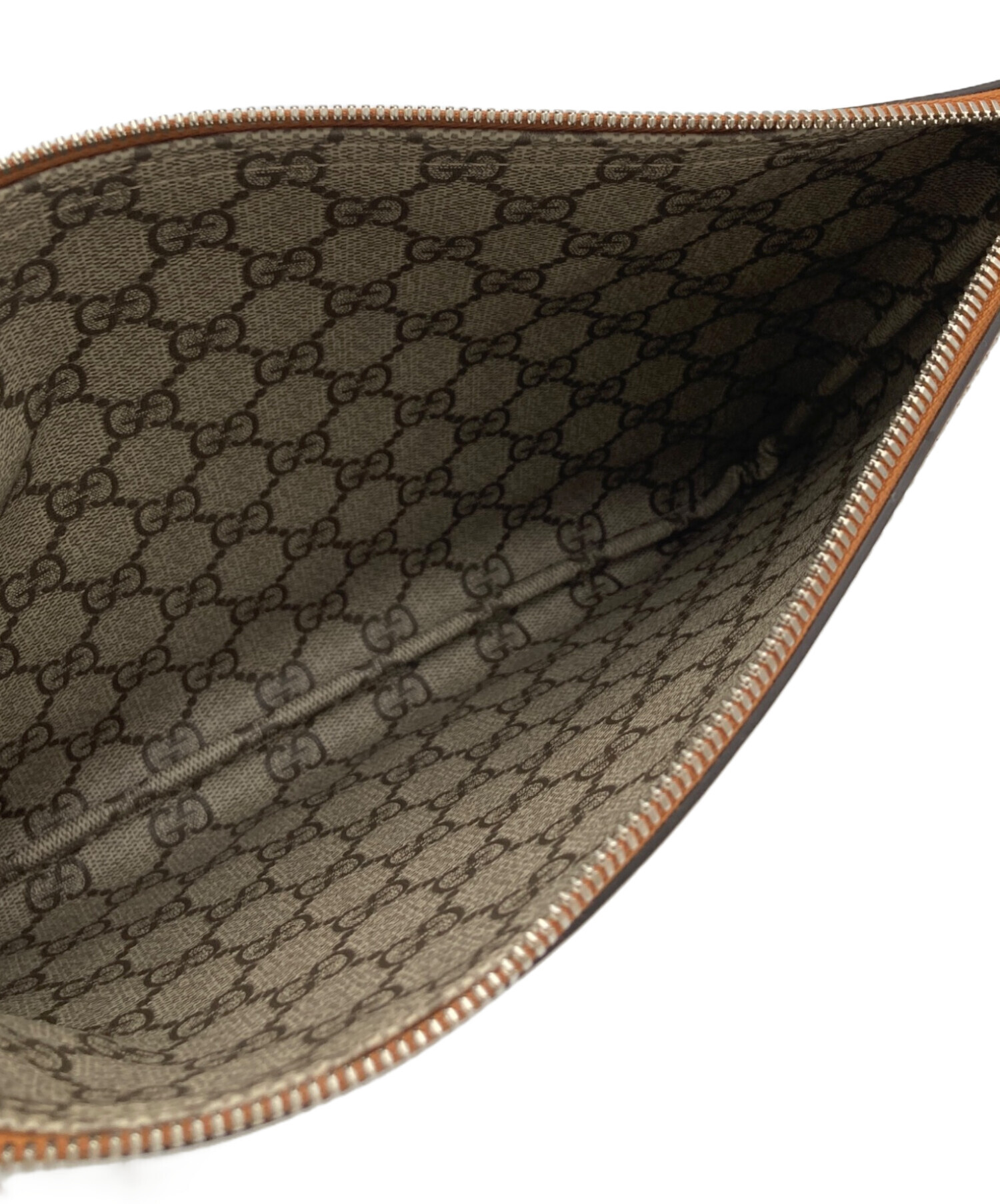 中古・古着通販】GUCCI (グッチ) クラッチバッグ ベージュ｜ブランド