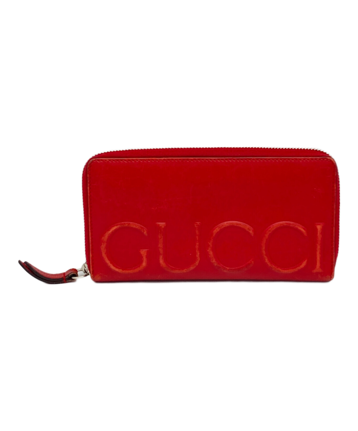中古・古着通販】GUCCI (グッチ) 長財布 レッド｜ブランド・古着通販 