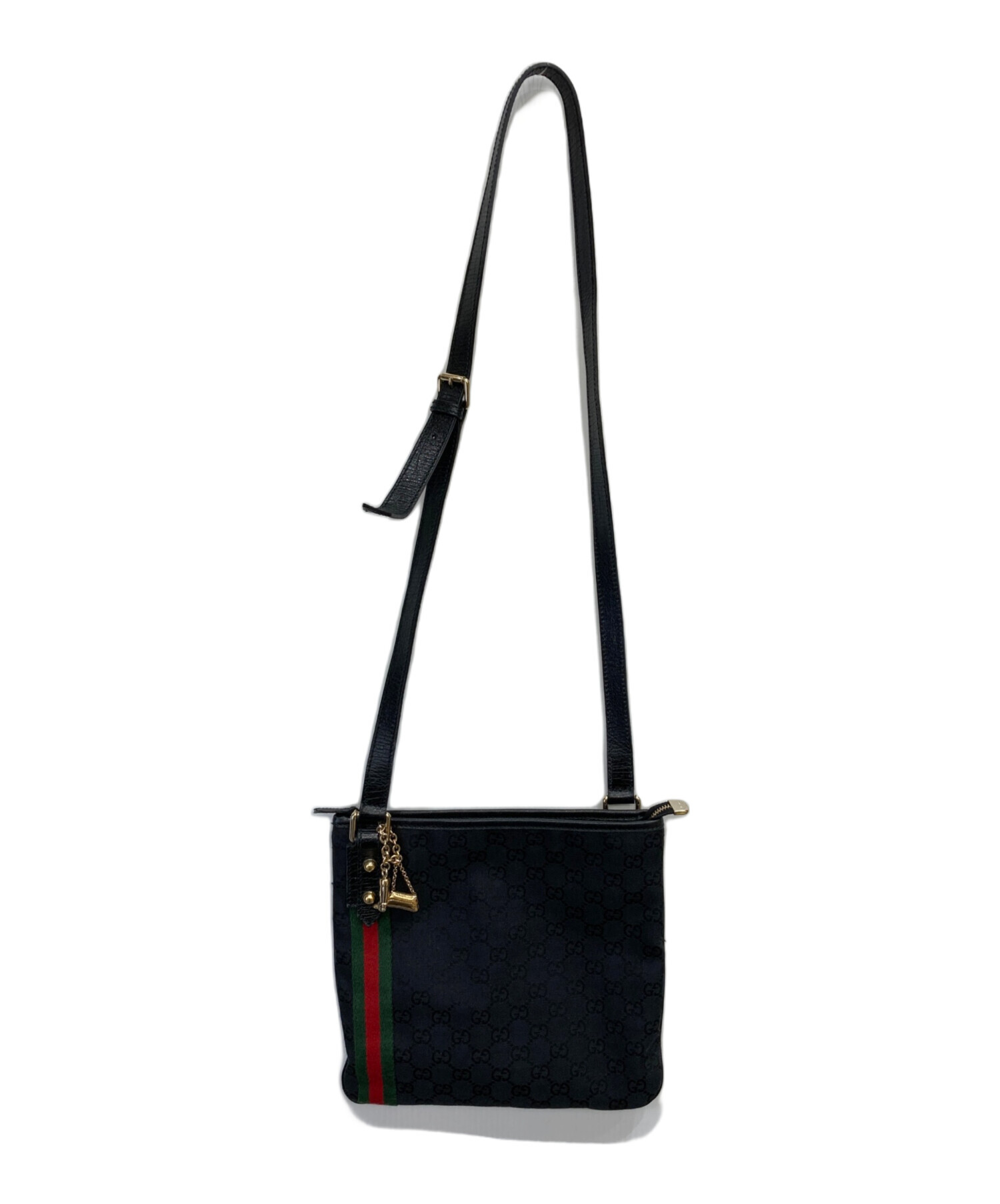 中古・古着通販】GUCCI (グッチ) シェリーラインキャンバスショルダー