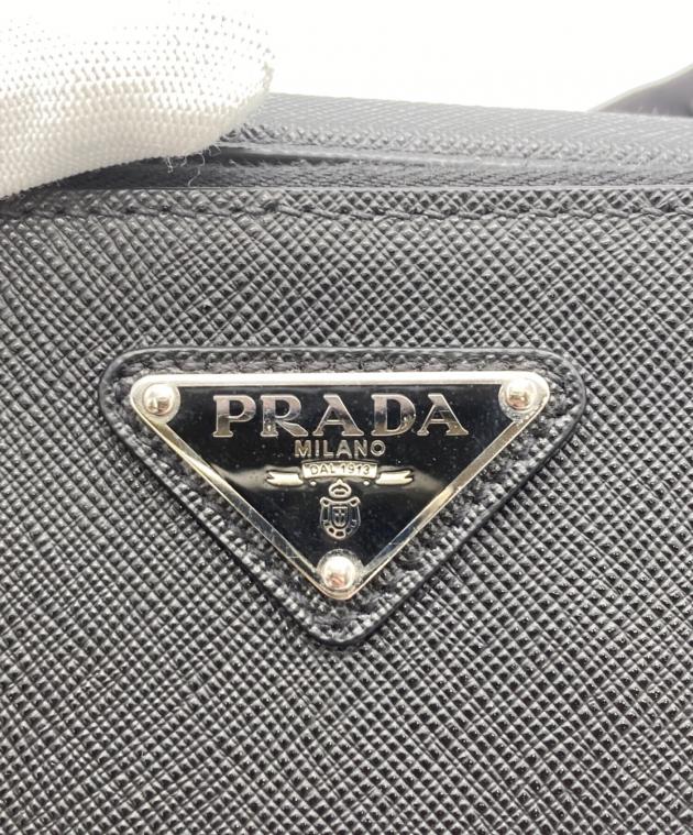 中古・古着通販】PRADA (プラダ) ブリック サフィアーノレザーバッグ