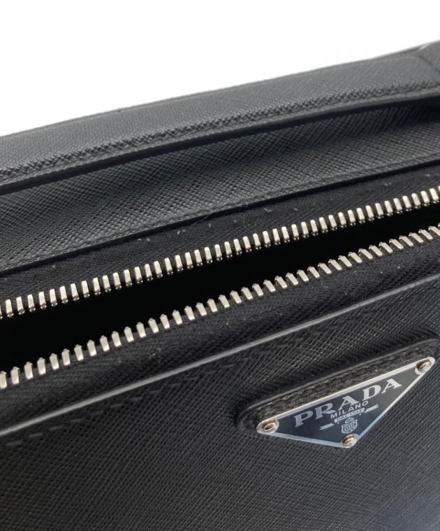 中古・古着通販】PRADA (プラダ) ブリック サフィアーノレザーバッグ