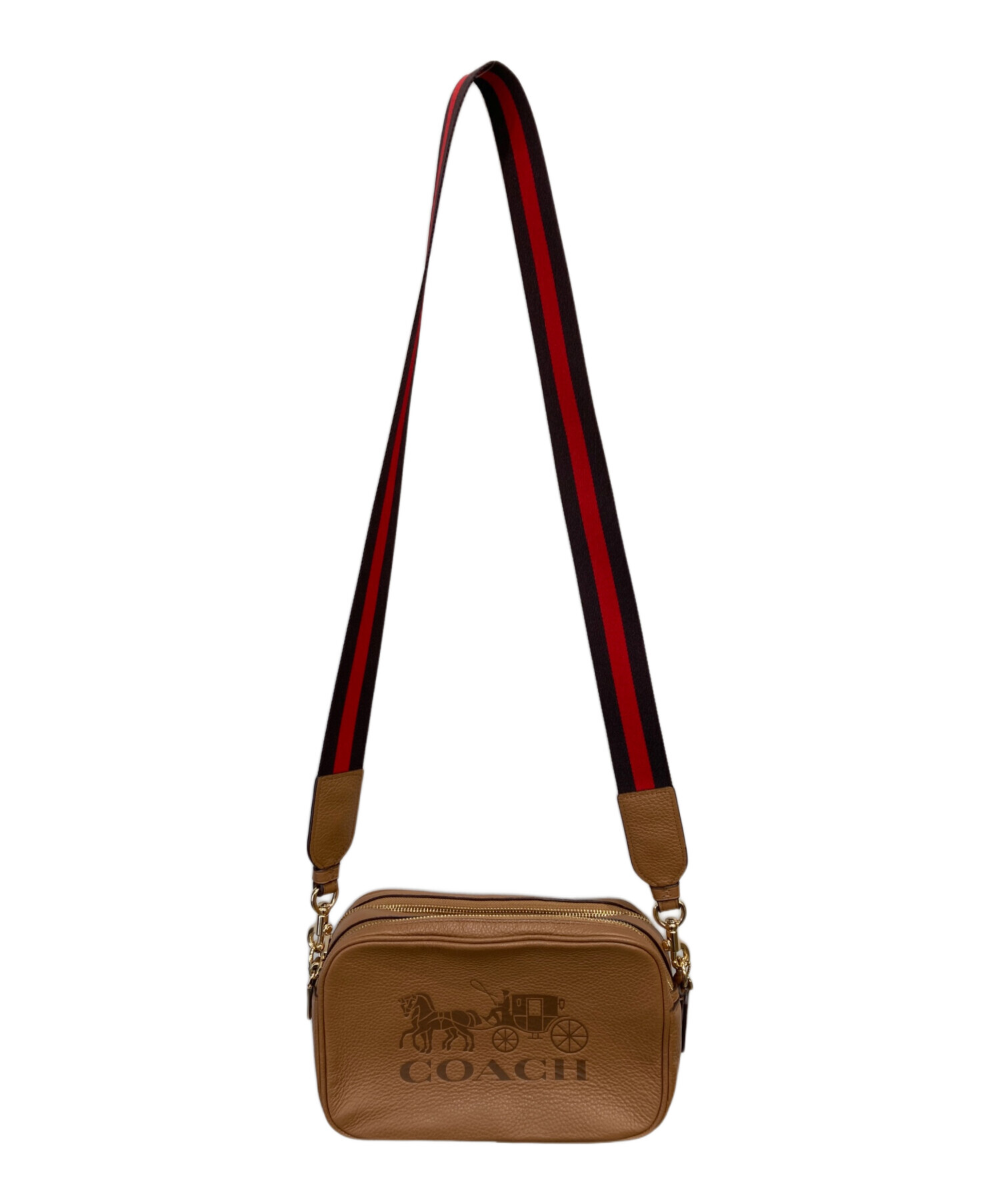 中古・古着通販】COACH (コーチ) ショルダーバッグ ベージュ｜ブランド