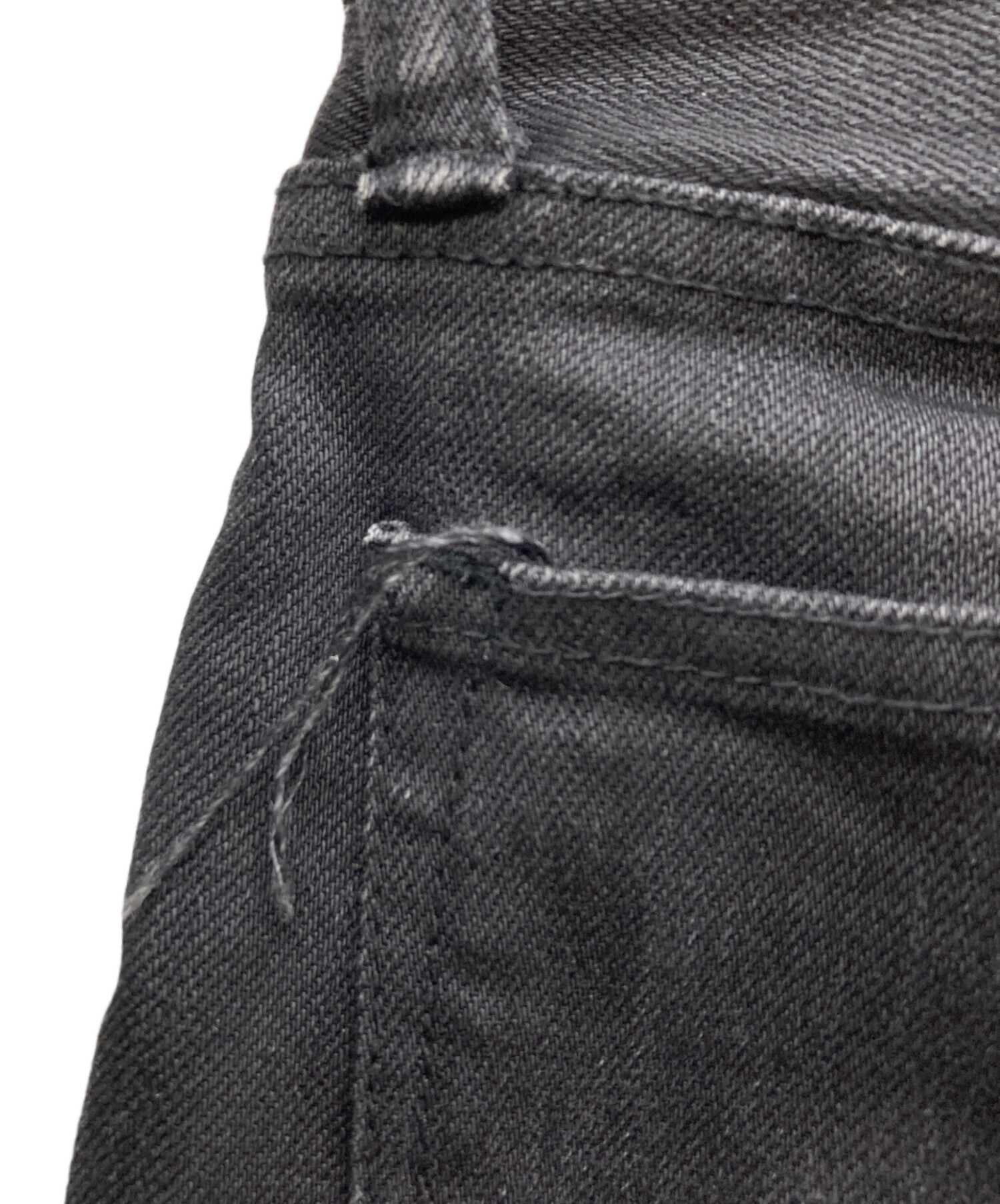 HYSTERIC GLAMOURスキニーデニム ブラック HYSTERIC GLAMOUR - 【人気定番商品】 ブラックデニムスリムパンツ