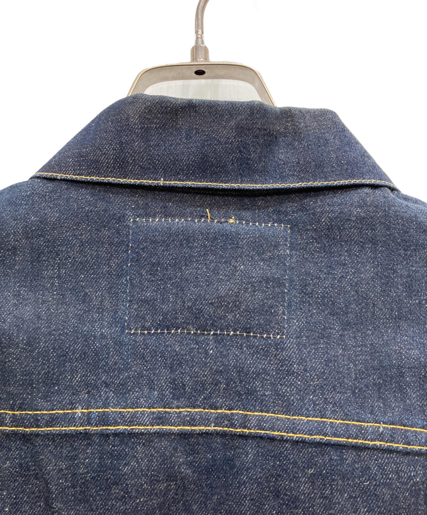 USA製ロング丈赤タグLevi's デニムジャケット サイズ44L インディゴ 中古・古着通販】LEVI'S (リーバイス) デニムジャケット インディゴ