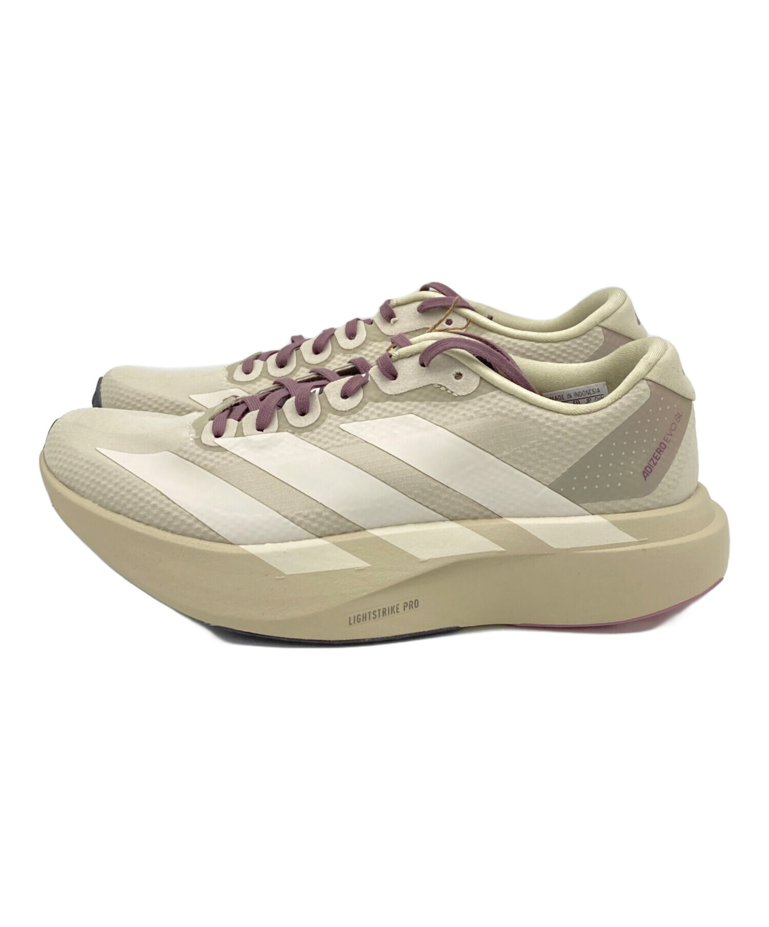 中古・古着通販】adidas (アディダス) スニーカー ベージュ サイズ