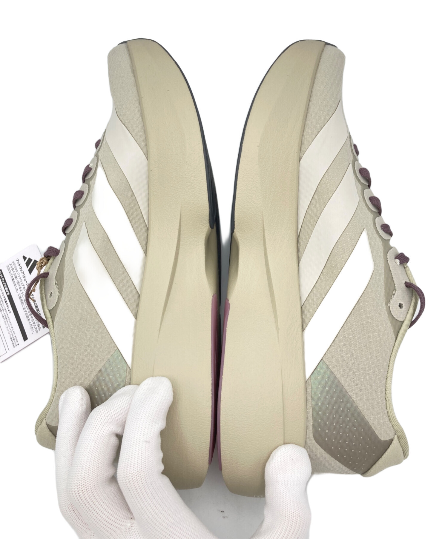 中古・古着通販】adidas (アディダス) スニーカー ベージュ サイズ
