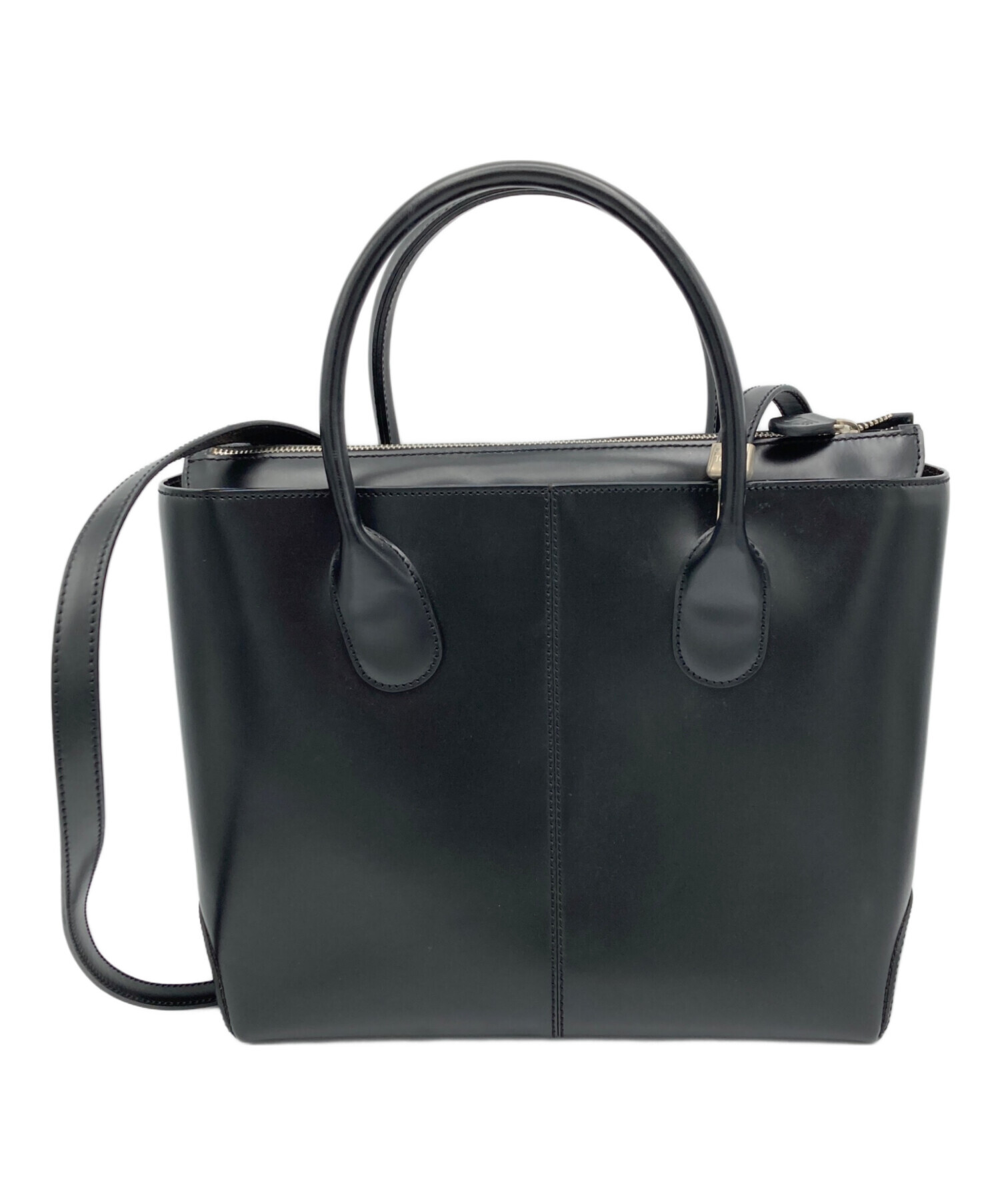 中古・古着通販】TOD'S (トッズ) 2WAYバッグ ブラック｜ブランド・古着