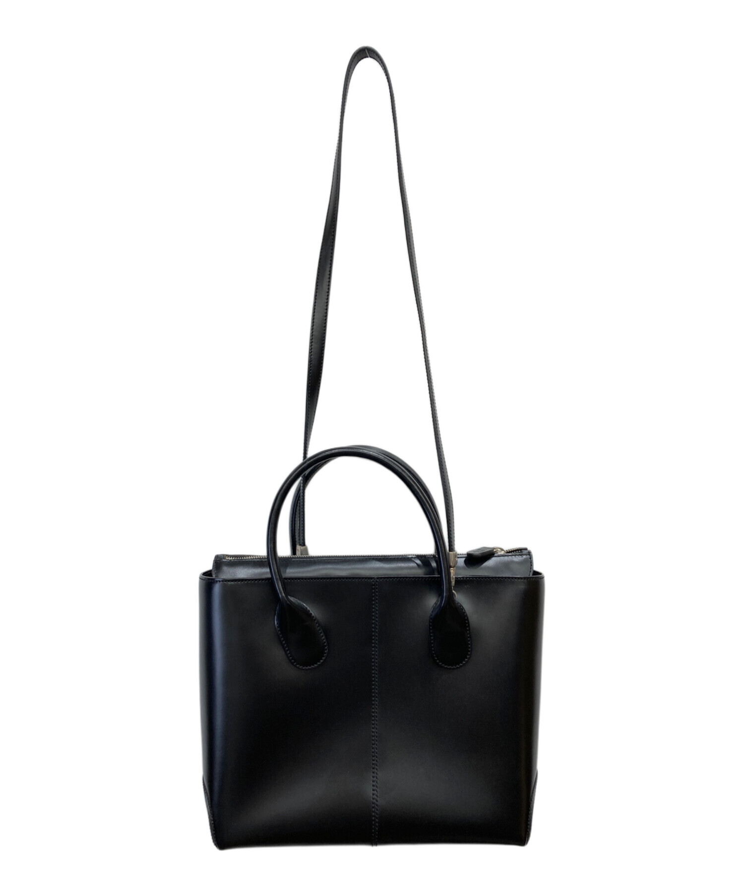 TOUSの中古バッグを売ります 中古・古着通販】TOD'S (トッズ) 2WAYバッグ ブラック｜ブランド・古着